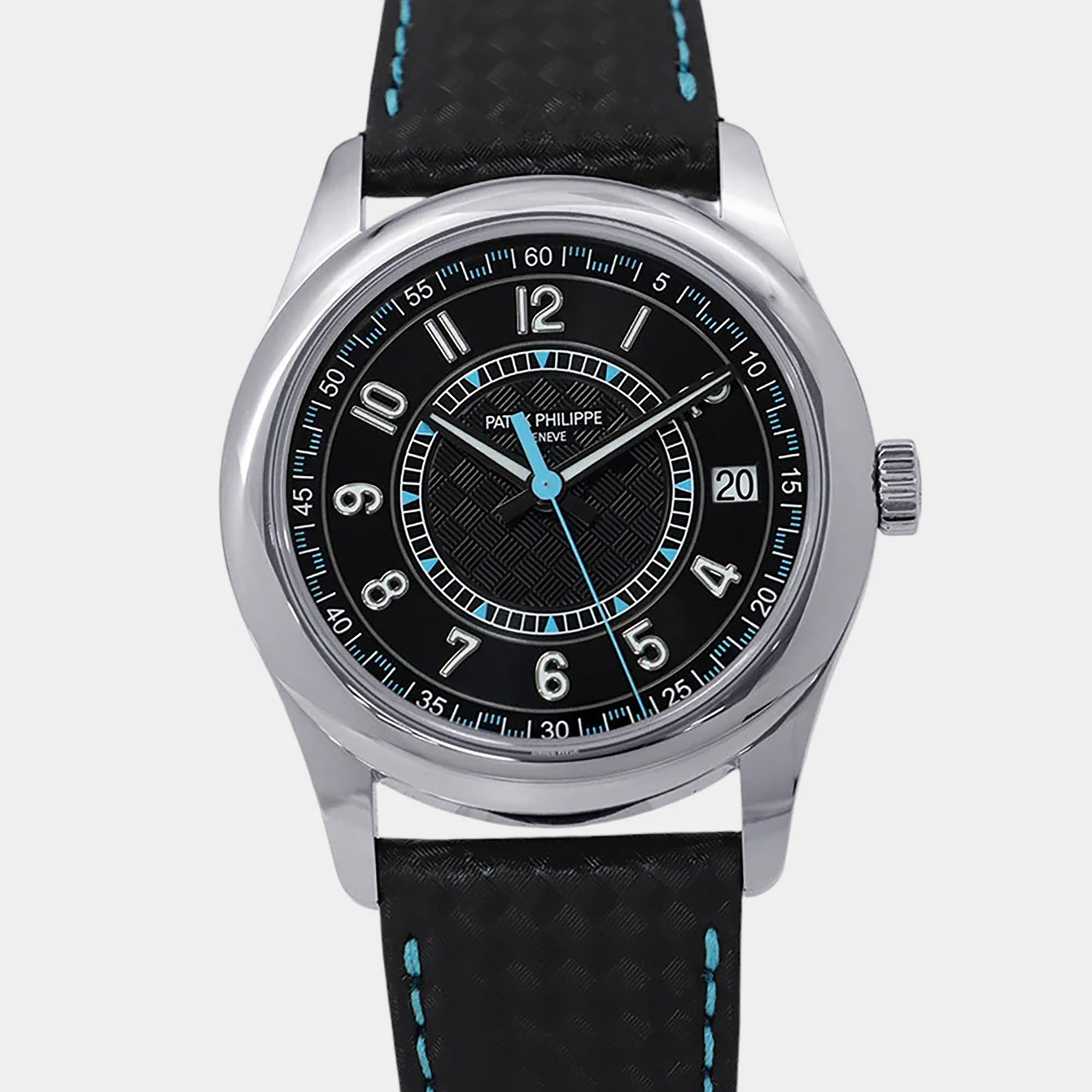 

Patek Philippe Calatrava 6007G-011 Black White Gold Automatic Men Wristwatch