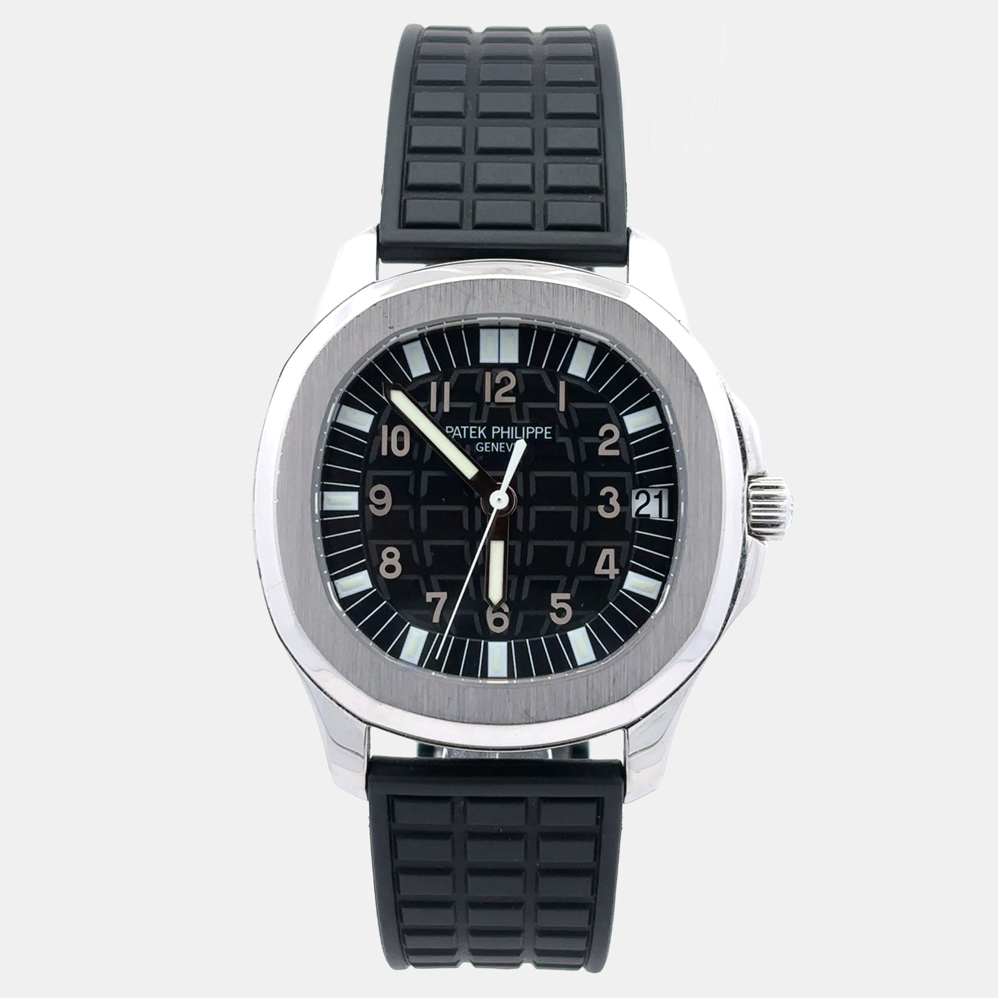 Patek Philippe Aquanaut 5065 1A-001 Black Stainless Steel Automatic Men's Wristwatch 38mm