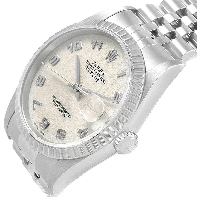 

Rolex Silver Stainless Steel DateJust