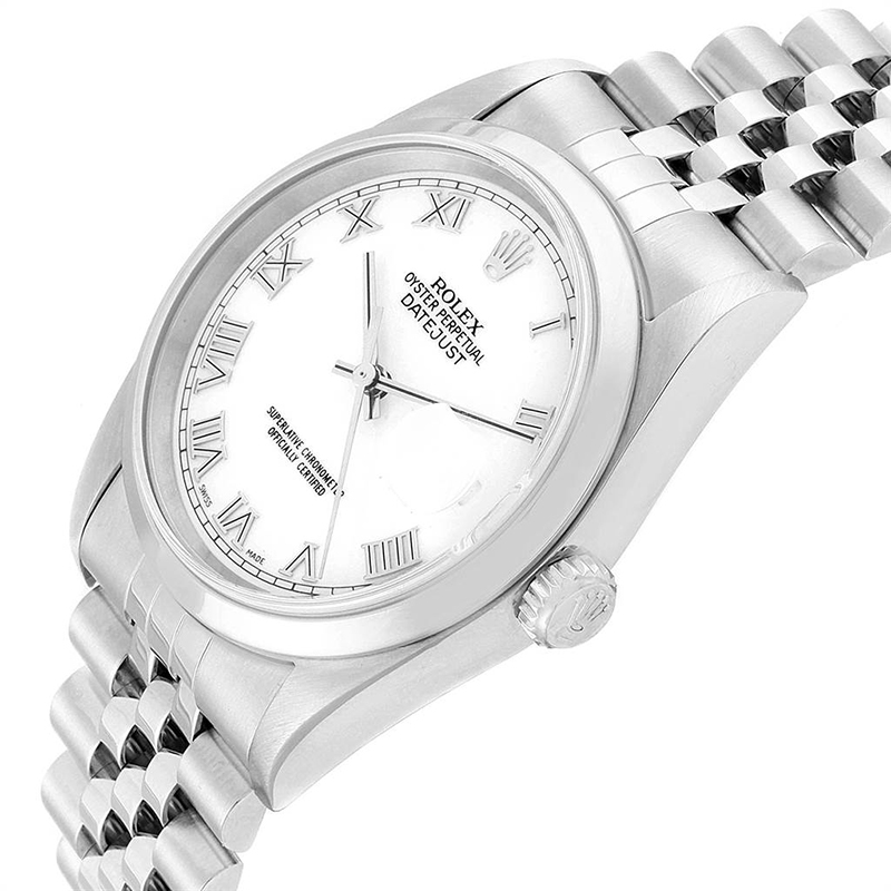 

Rolex White Stainless Steel DateJust