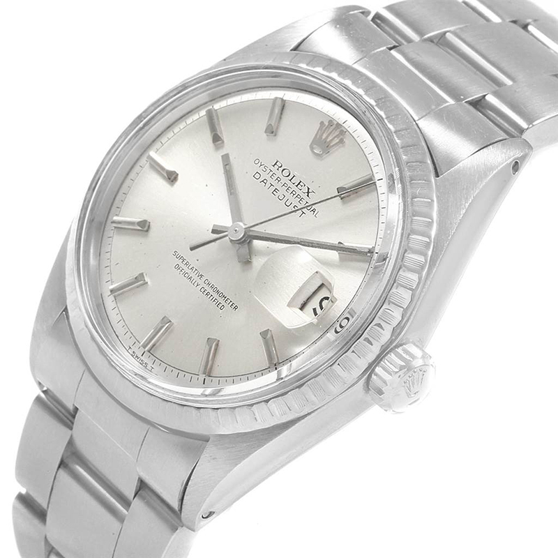 

Rolex Silver Stainless Steel Datejust