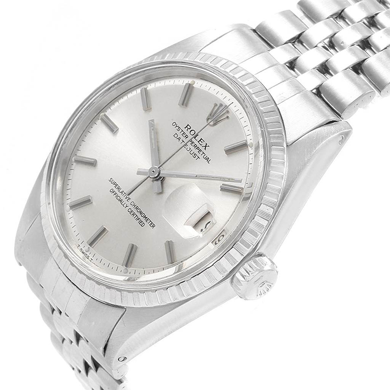 

Rolex Silver Stainless Steel Datejust