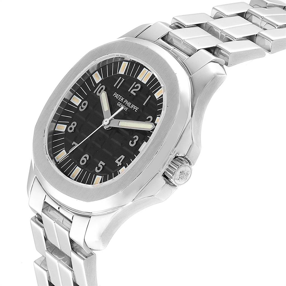 

Patek Philippe Black Stainless Steel Aquanaut Jumbo