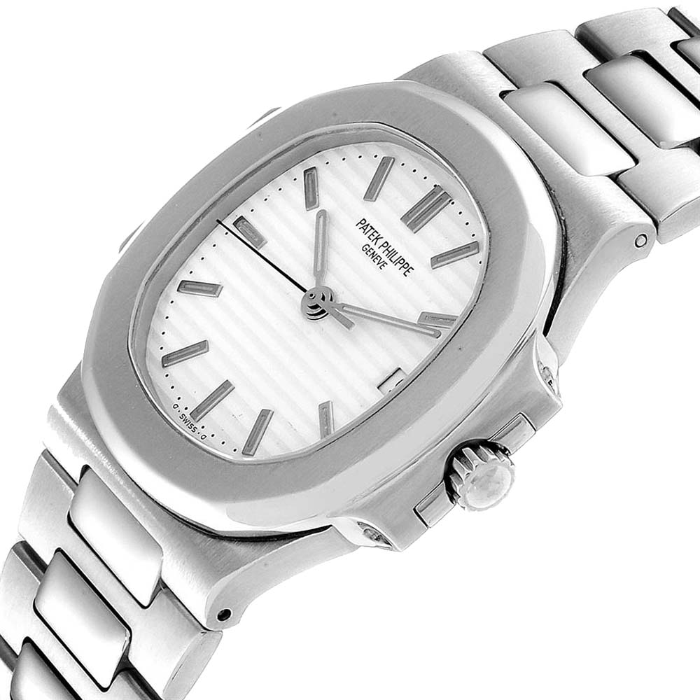 

Patek Philippe White Stainless Steel Nautilus Automatic