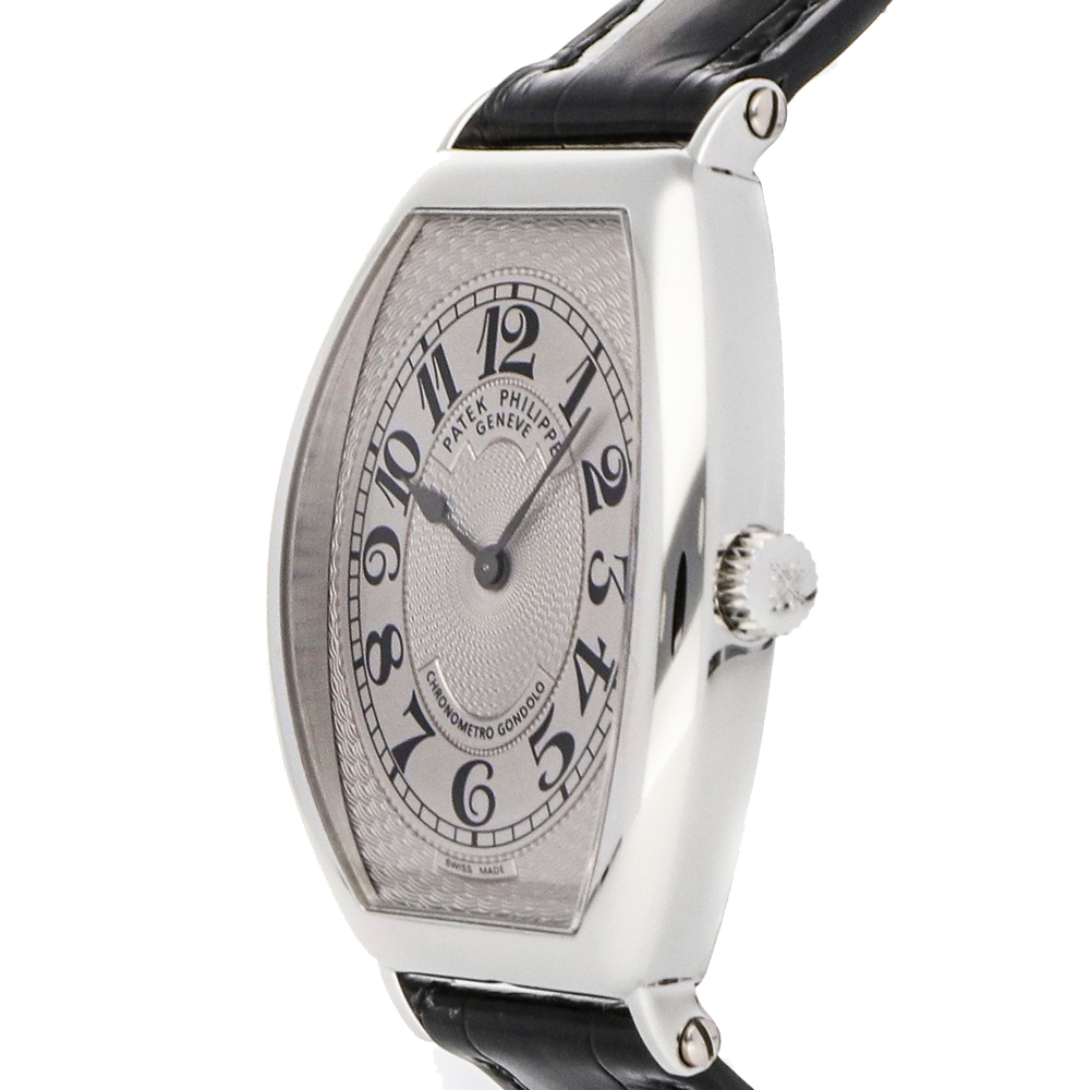 

Patek Philippe Silver Platinum Gondolo