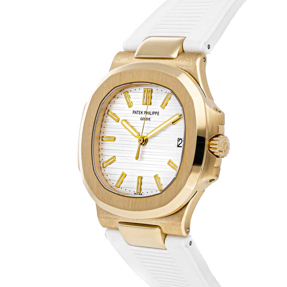

Patek Philippe White 18K Yellow Gold Nautilus 5711J-001 Men's Wristwatch 40 MM