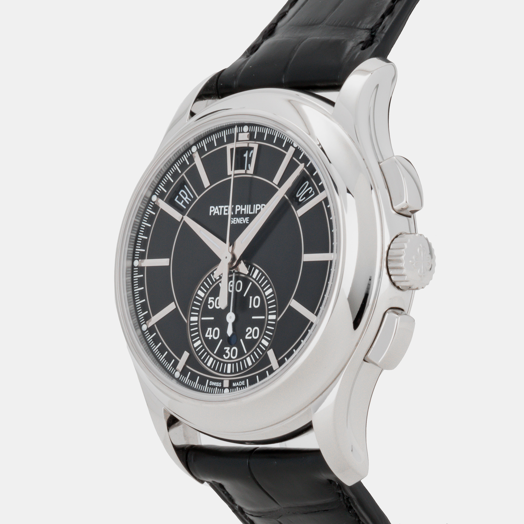 

Patek Philippe Black Platinum Complications 5905P-010 Automatic Men's Wristwatch 42 mm