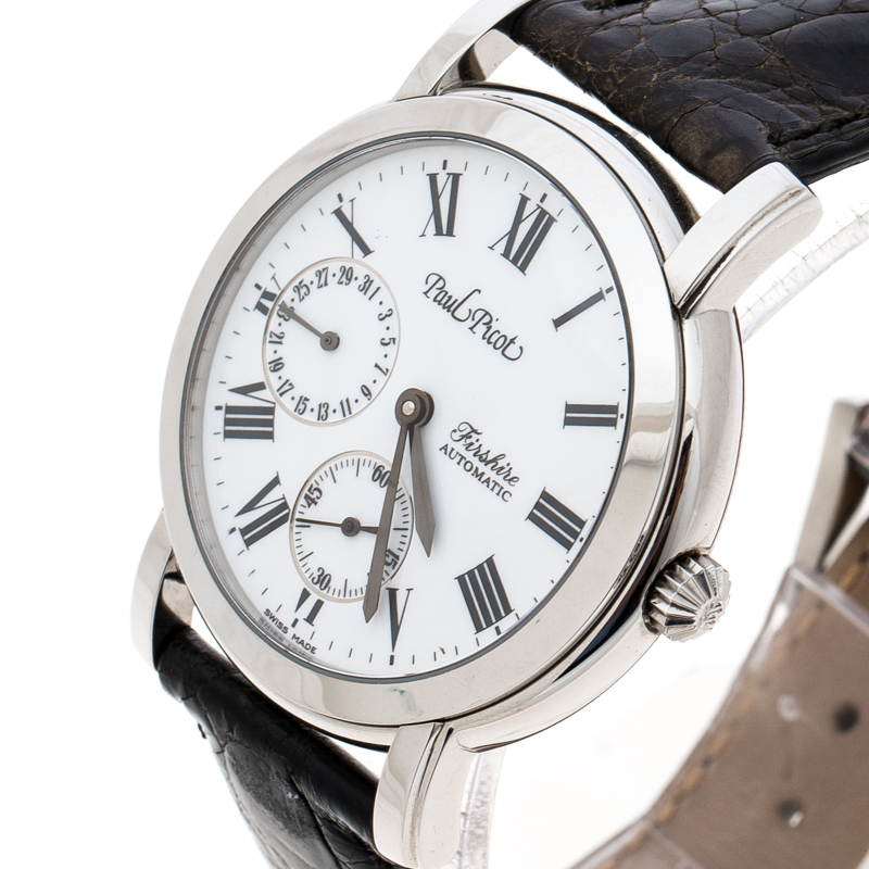 

Paul Picot White Stainless Steel Firshire