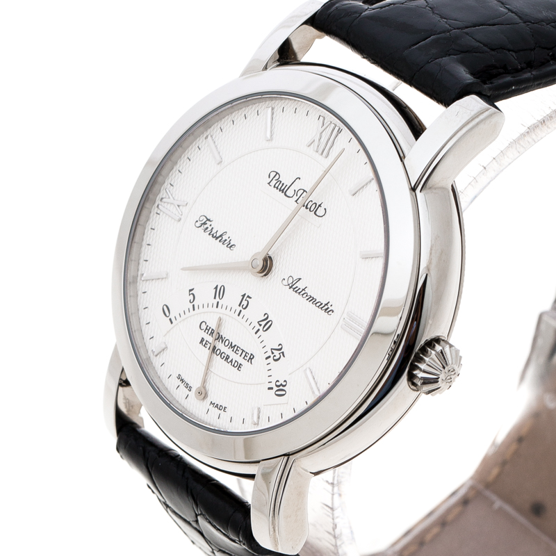 

Paul Picot White Stainless Steel Firshire Chronometer Retrograde