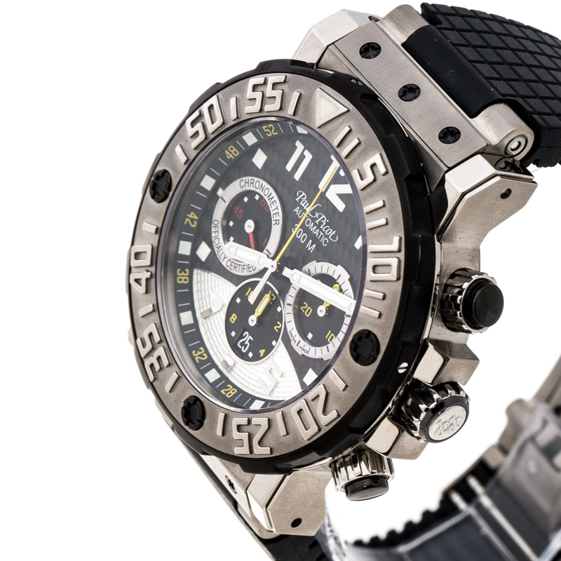 

Paul Picot Black Titanium Plonguer C-Type Titanium