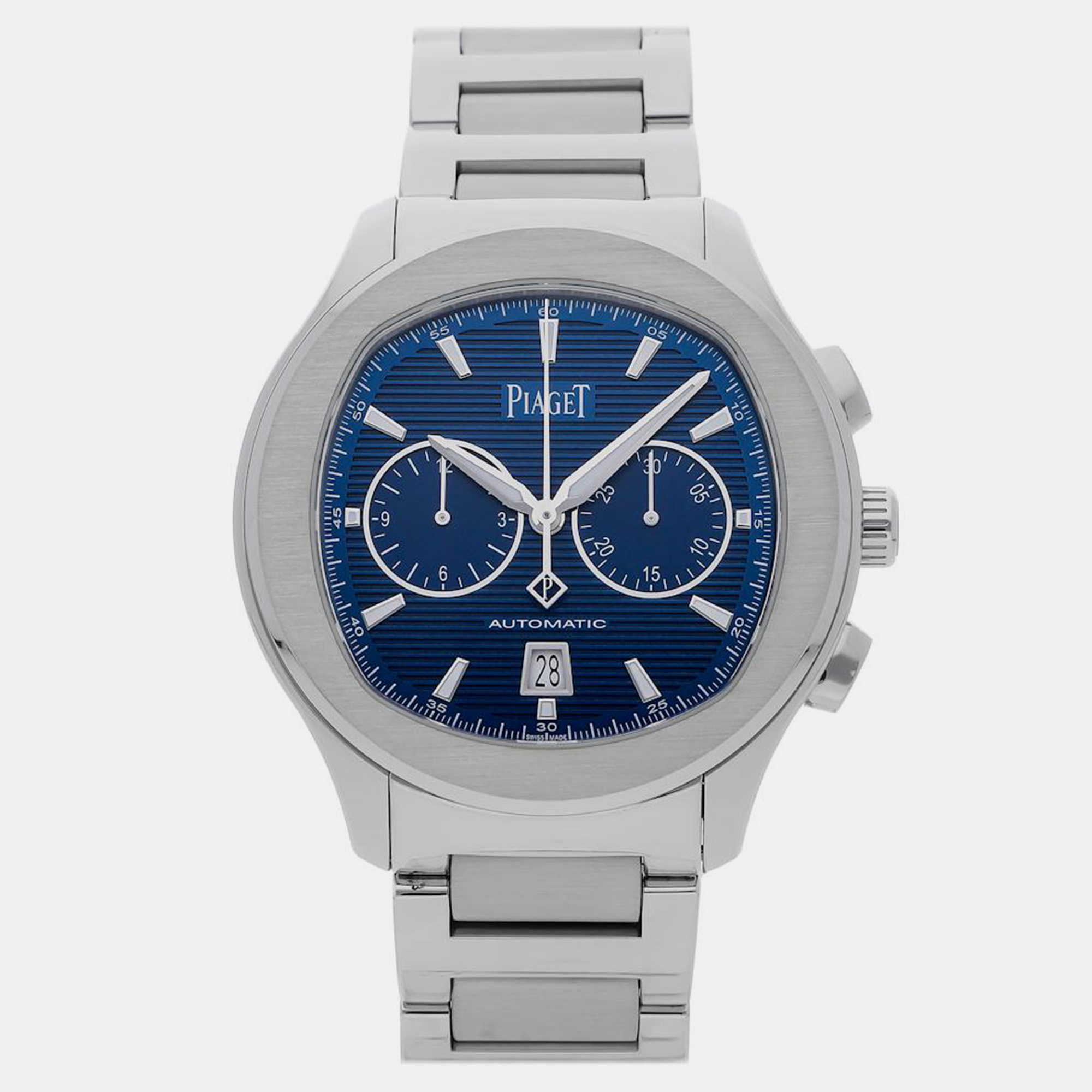 

Pre-Owned Piaget Polo Chronograph G0A41006 42 mm, Blue