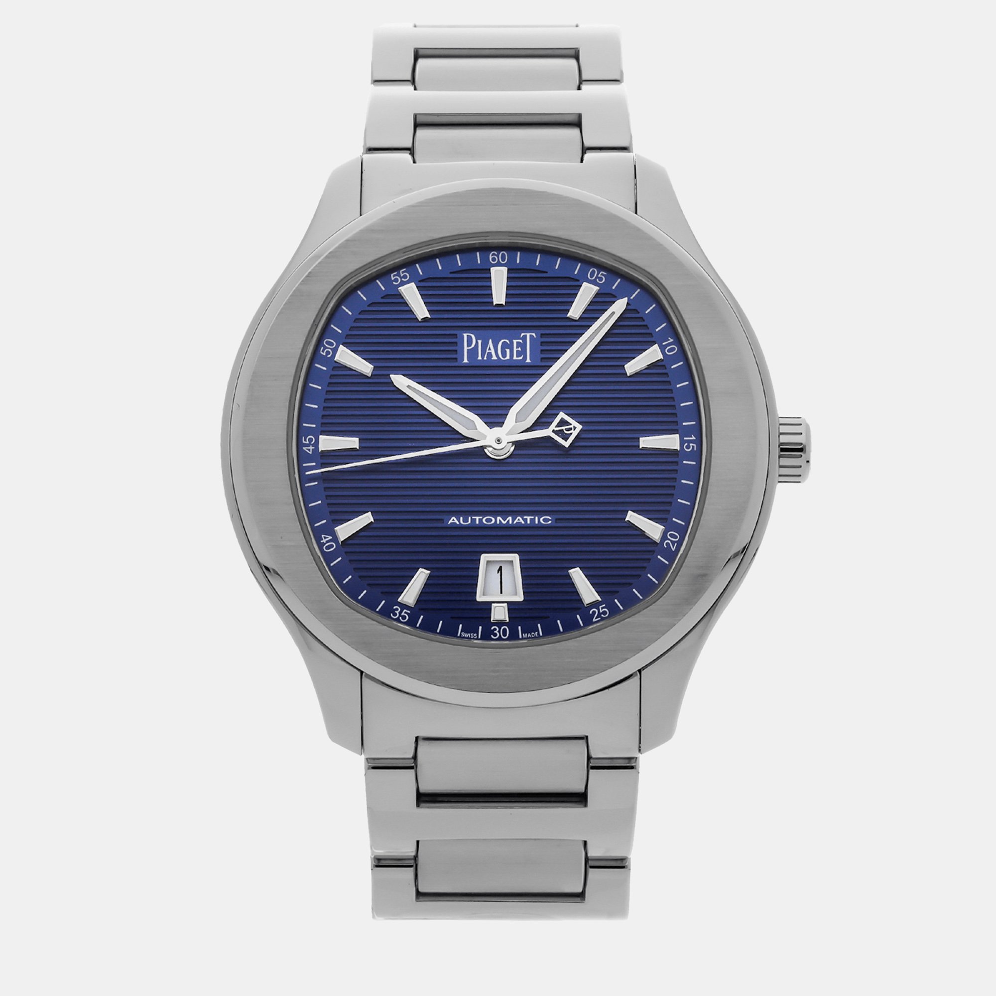 

Pre-Owned Piaget Polo Date Men's Watch 42 mm, Blue