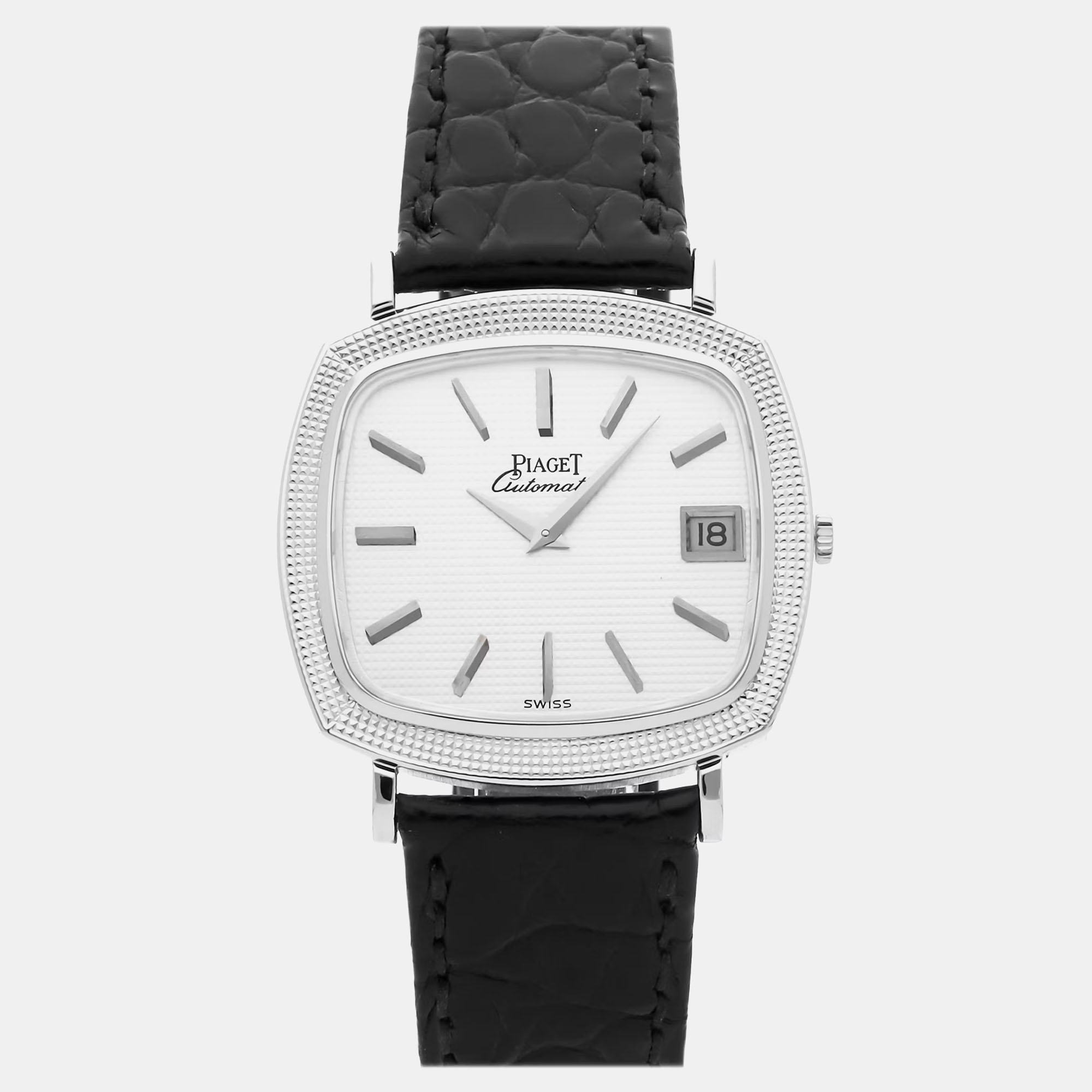 

Pre-Owned Piaget Vintage 13436, Silver