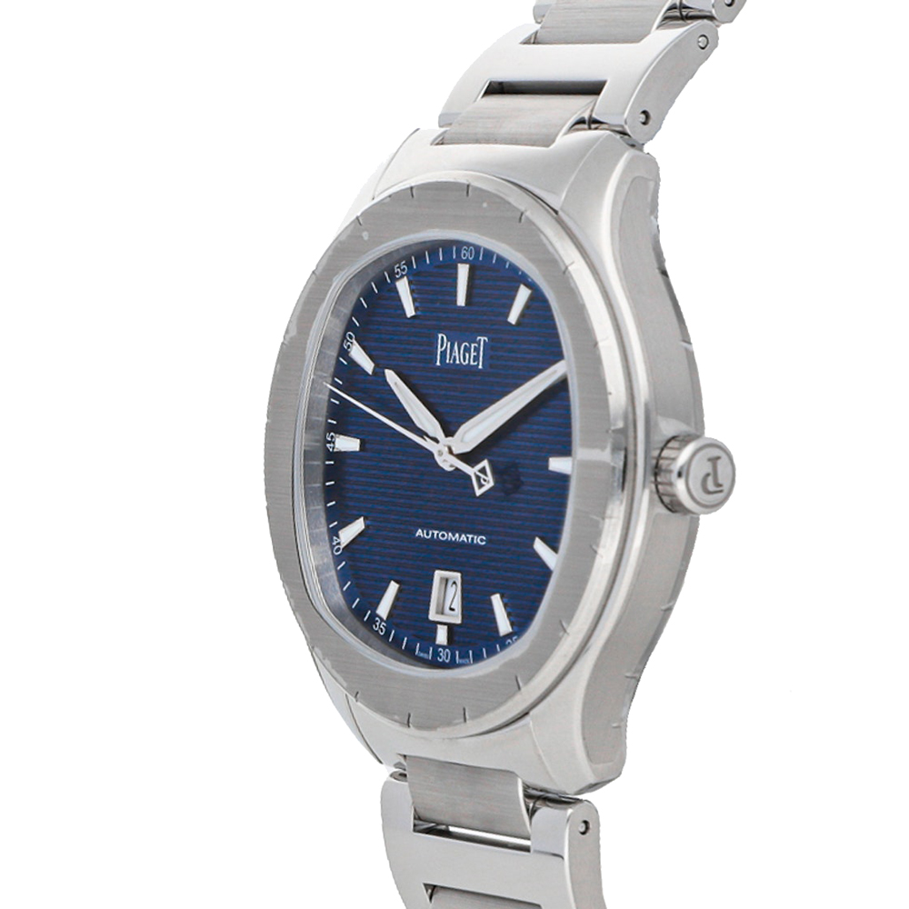 

Piaget Blue Stainless Steel Polo S G0A41002 Men's Wristwatch