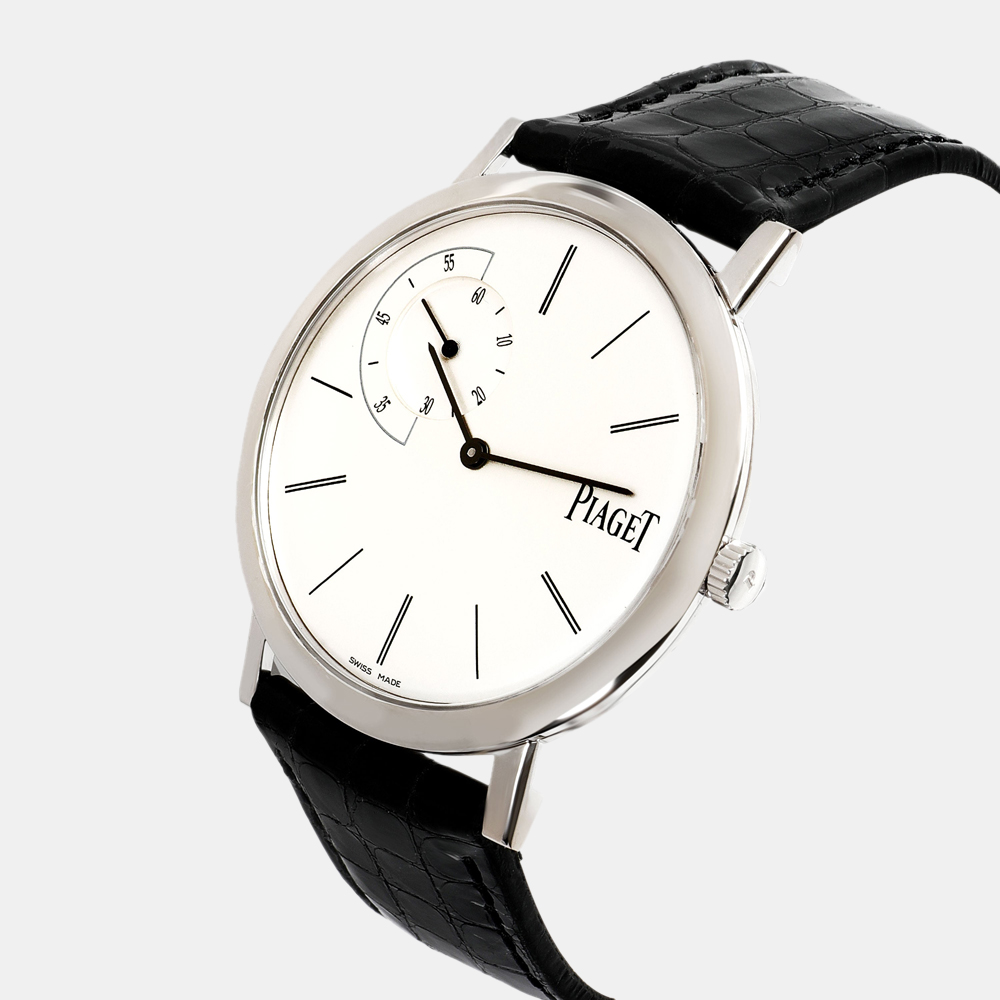 

Piaget White 18K White Gold Altiplano GOA33112 Automatic Men's Wristwatch 40 mm