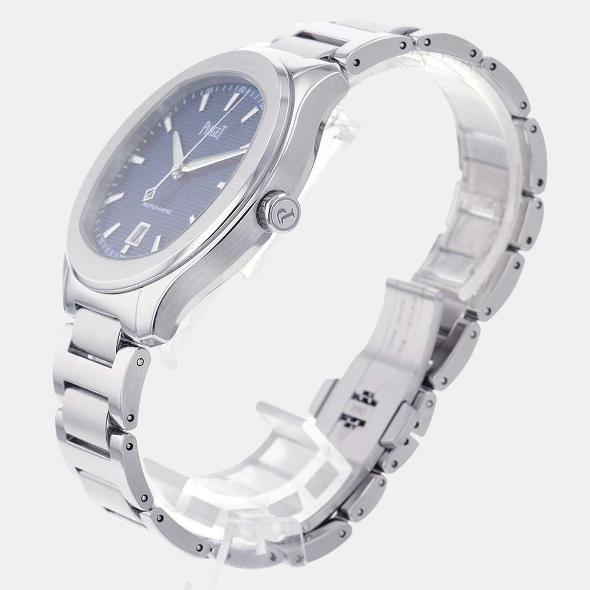 

Piaget Blue Stainless Steel Polo G0A41002 Men's Wristwatch 42 mm