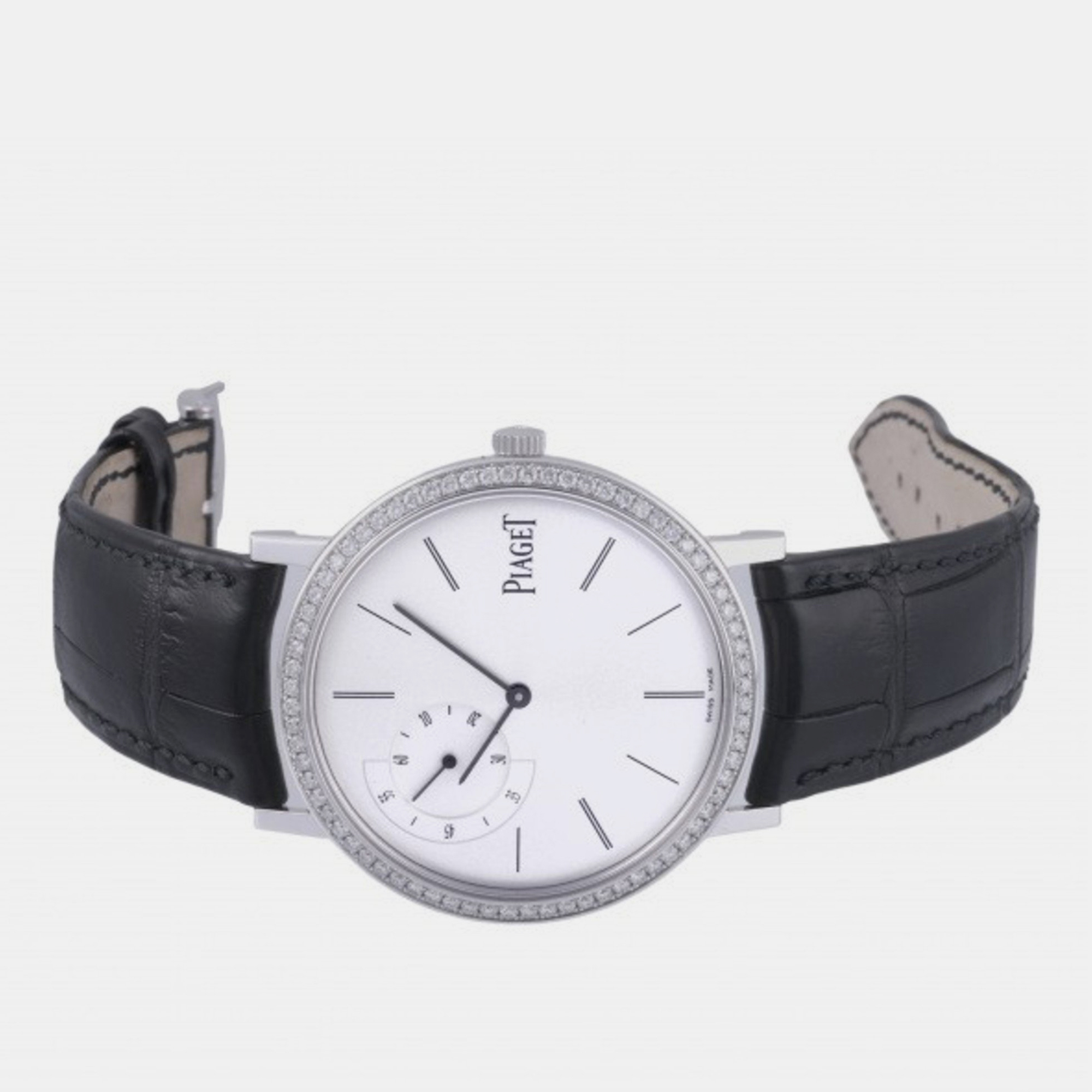 

Piaget White 18k White Gold Altiplano GOA35118 Manual Winding Men's Wristwatch 40 mm