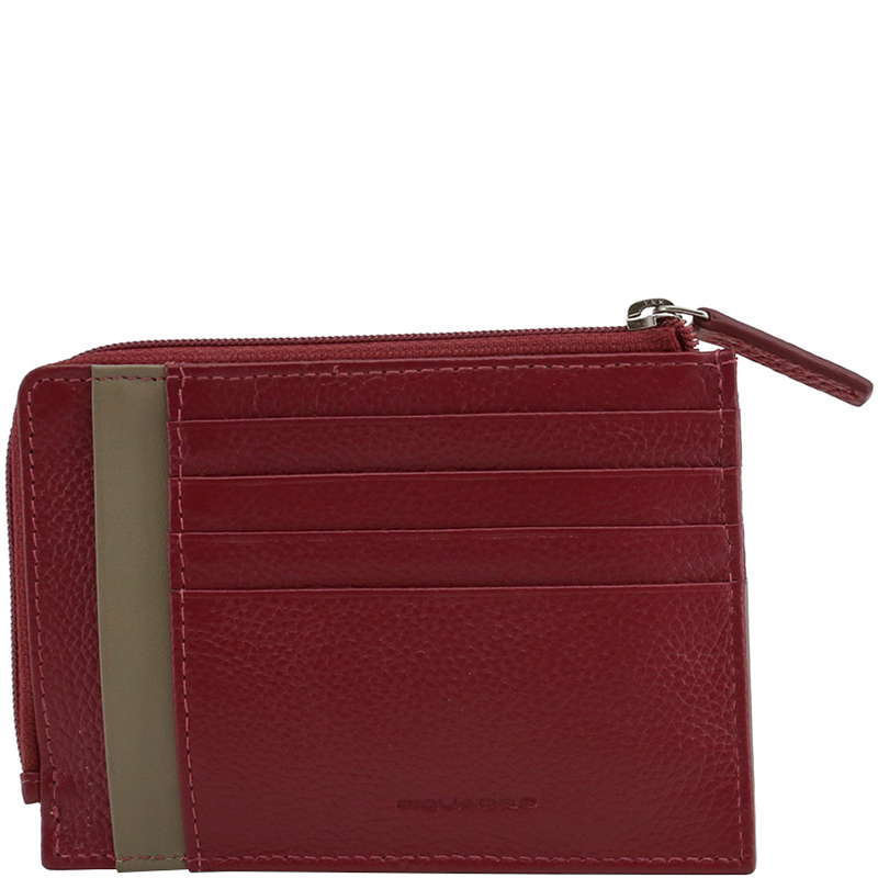 

Piquadro Two Tone Leather Credit Card Holder, Multicolor
