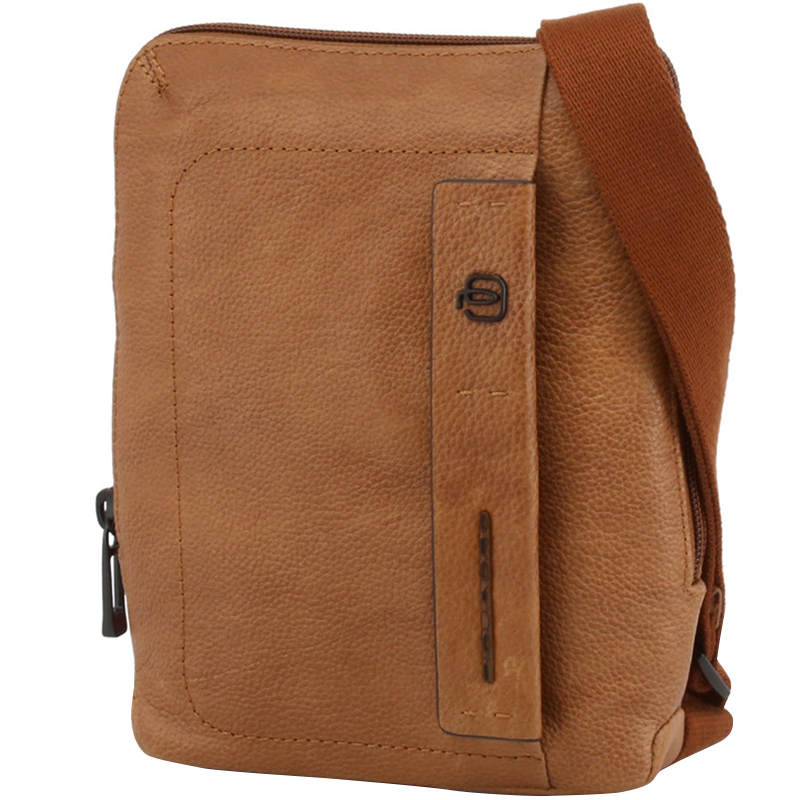 

Piquadro Brown Leather Messenger Bag