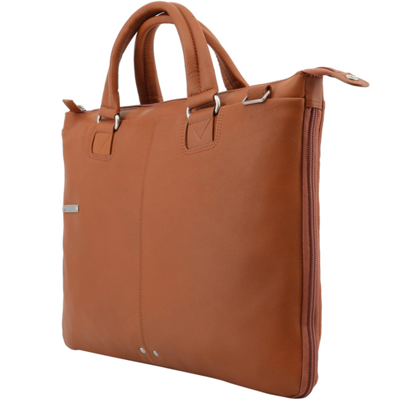 

Piquadro Brown Leather Briefcase
