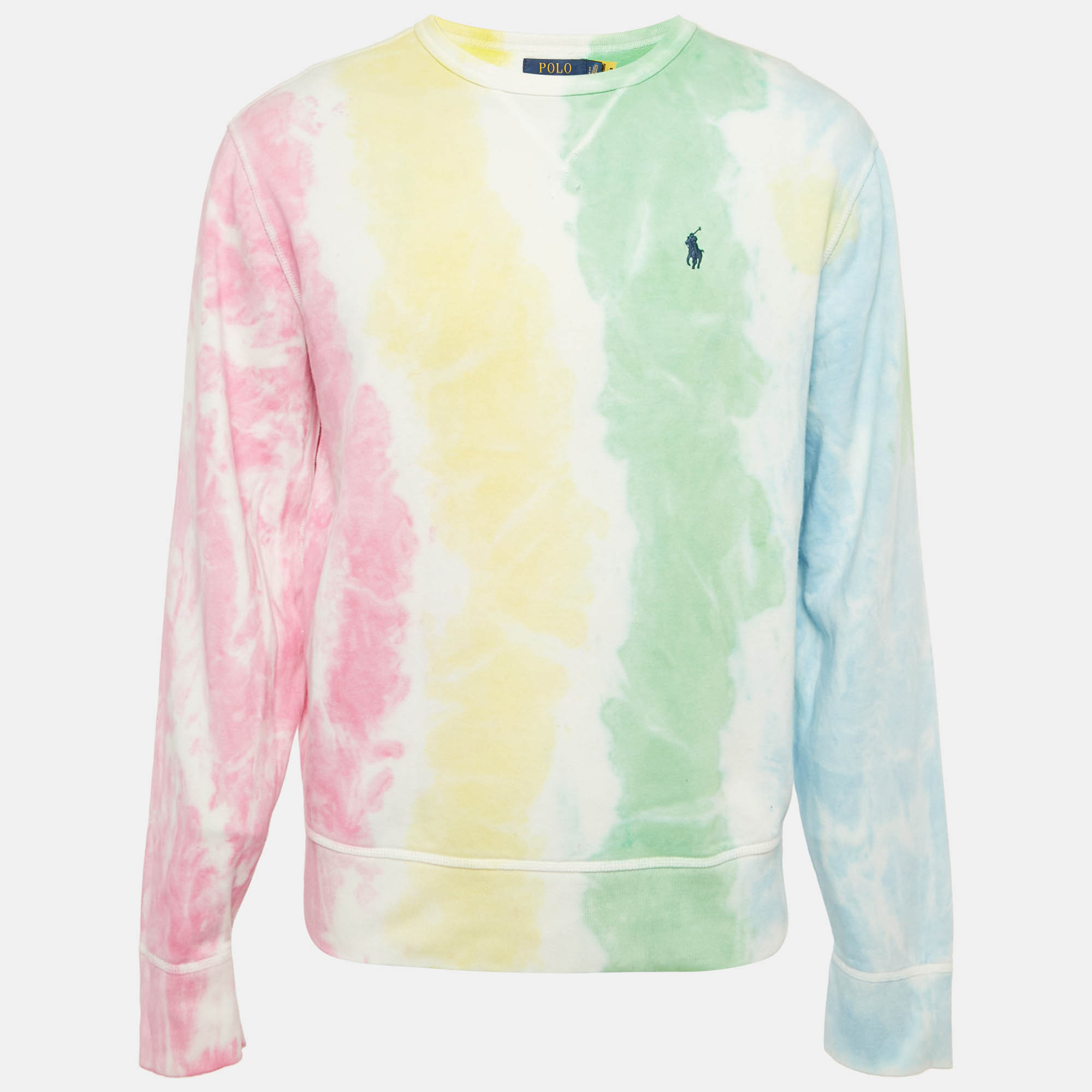 

Polo Ralph Lauren Multicolor Tie-Dye Cotton Fleece Sweatshirt S