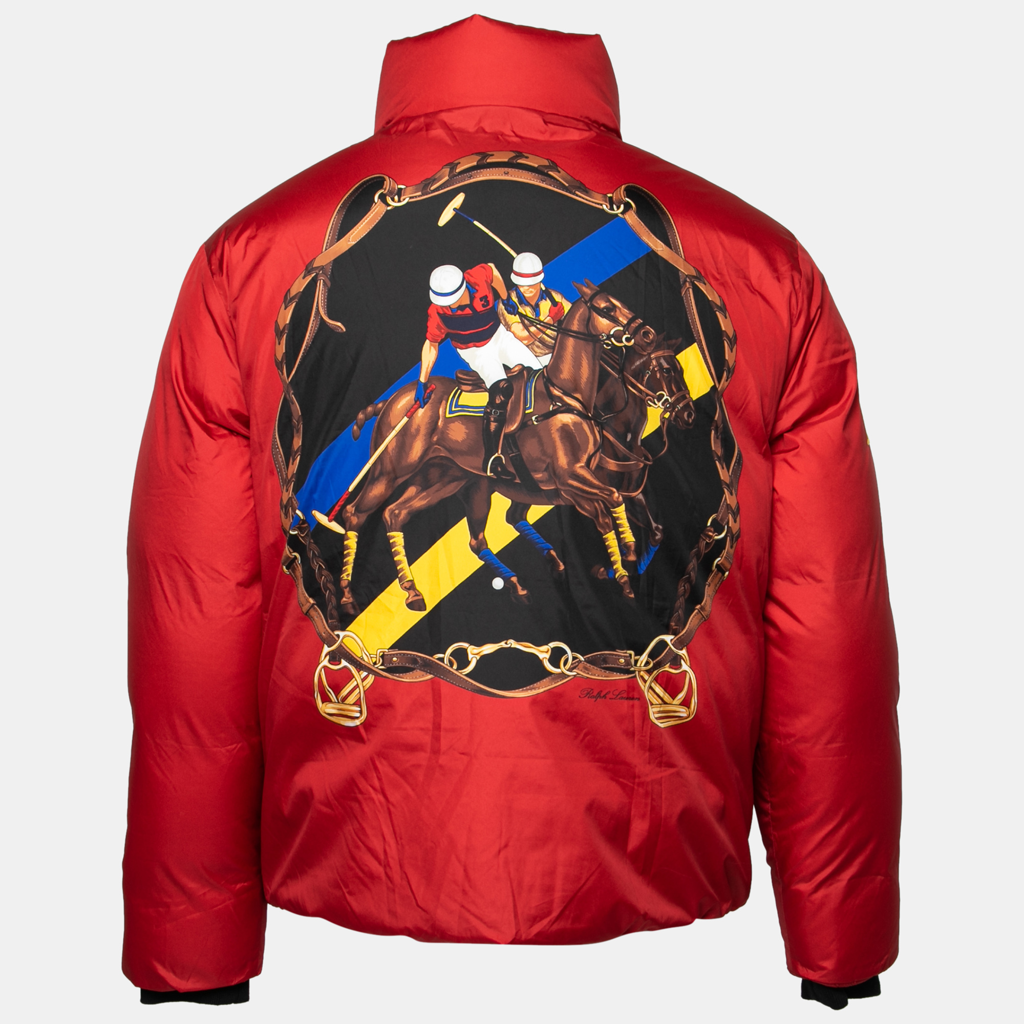 

Polo Ralph Lauren Red Mercer Polo Team Down Synthetic Jacket