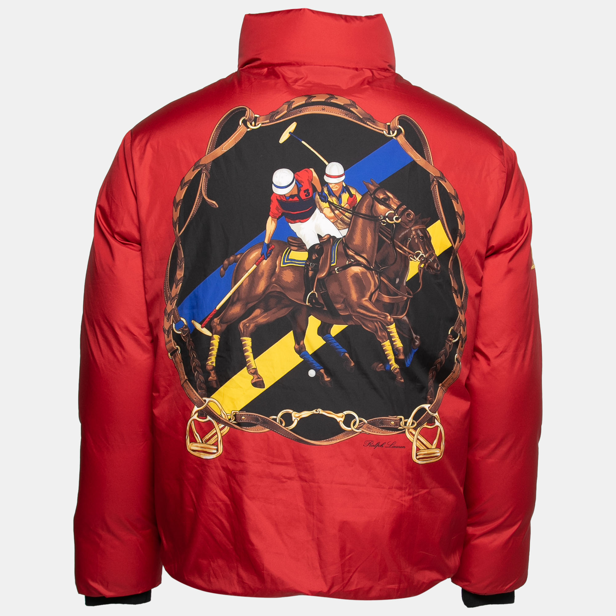 

Polo Ralph Lauren Red Mercer Polo Team Down Synthetic Jacket
