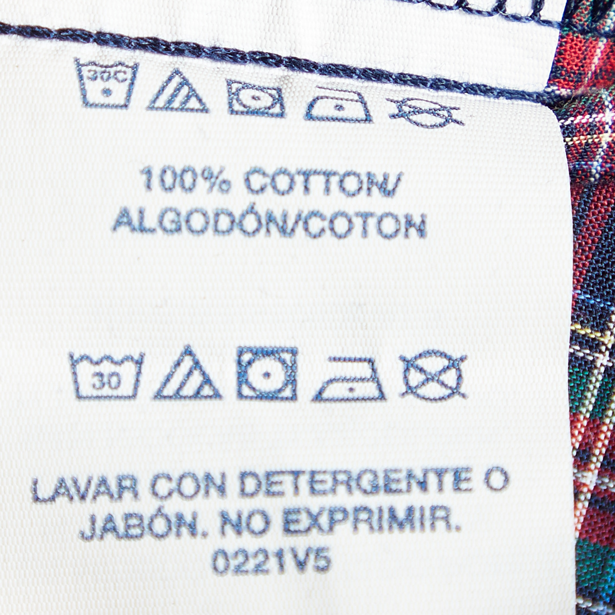 Polo Ralph Lauren Multicolor Checkered Cotton Sleepwear Shirt L 