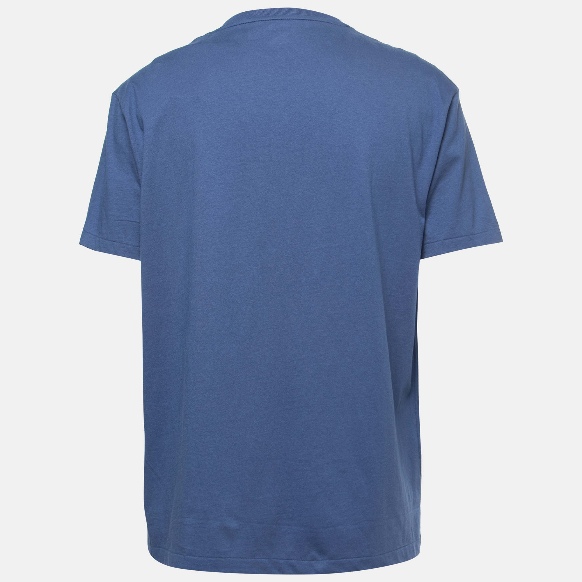 

Polo Ralph Lauren Blue Cotton Classic Fit V-Neck T-Shirt