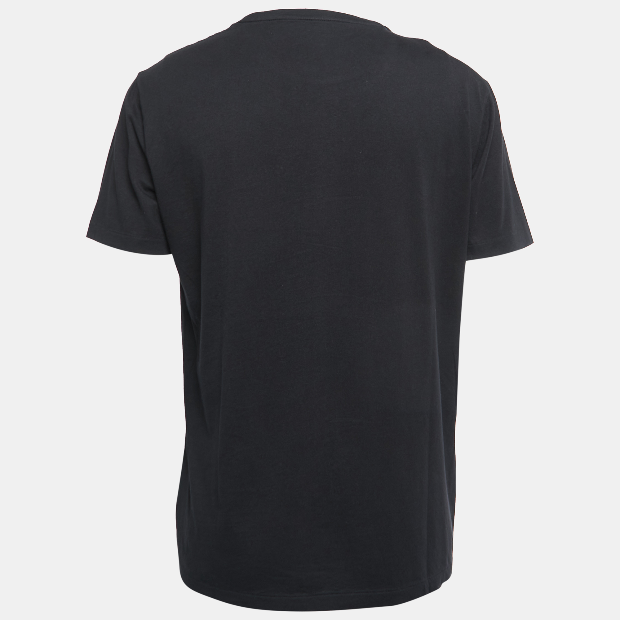

Polo Ralph Lauren Black Cotton Custom Slim Fit T-Shirt