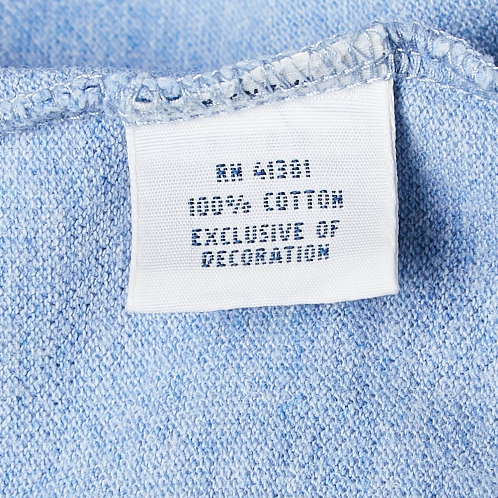Polo Ralph Lauren Blue Cotton Pique Classic Fit Polo T-Shirt XL 