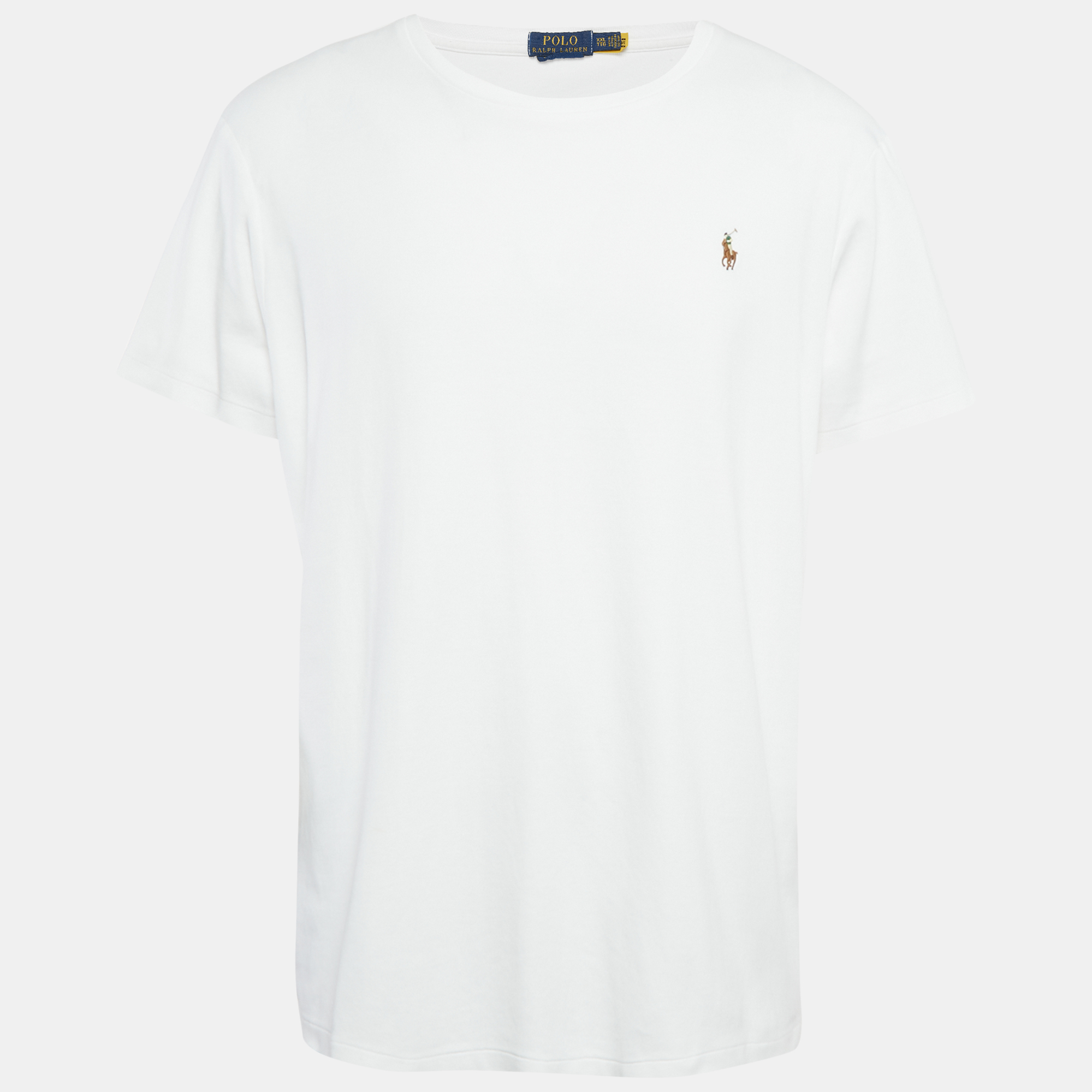 

Polo Ralph Lauren White Cotton Crew Neck T-Shirt XXL