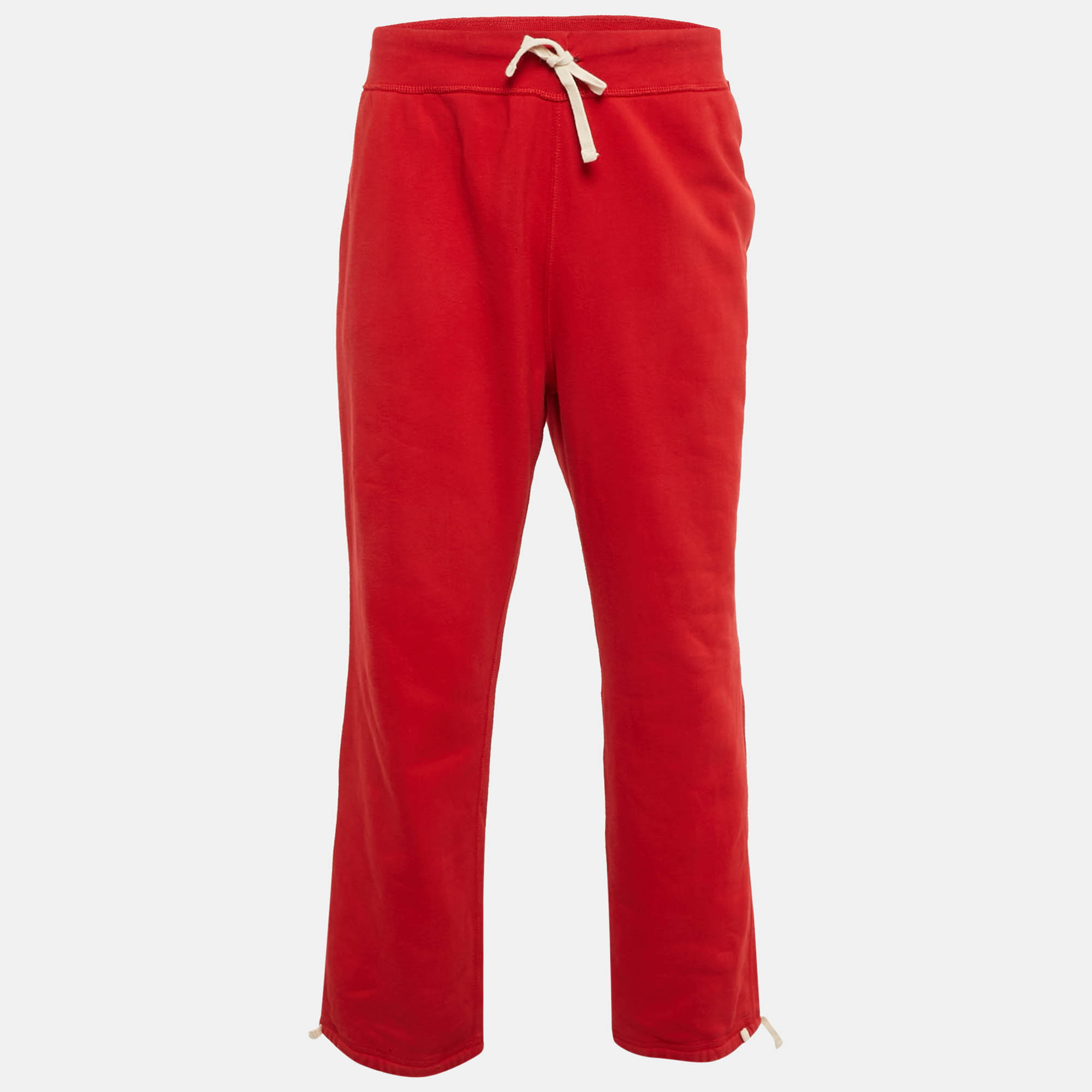 

Polo Ralph Lauren Red Cotton Track Pants XL