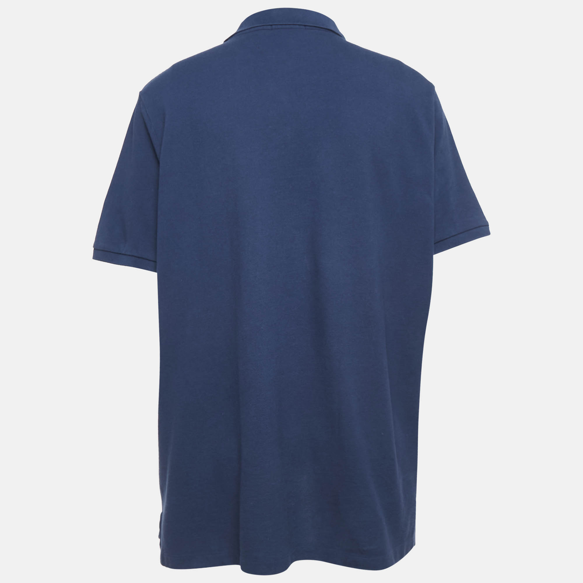 Polo Ralph Lauren Navy Blue Embroidered Polo T-Shirt XL 