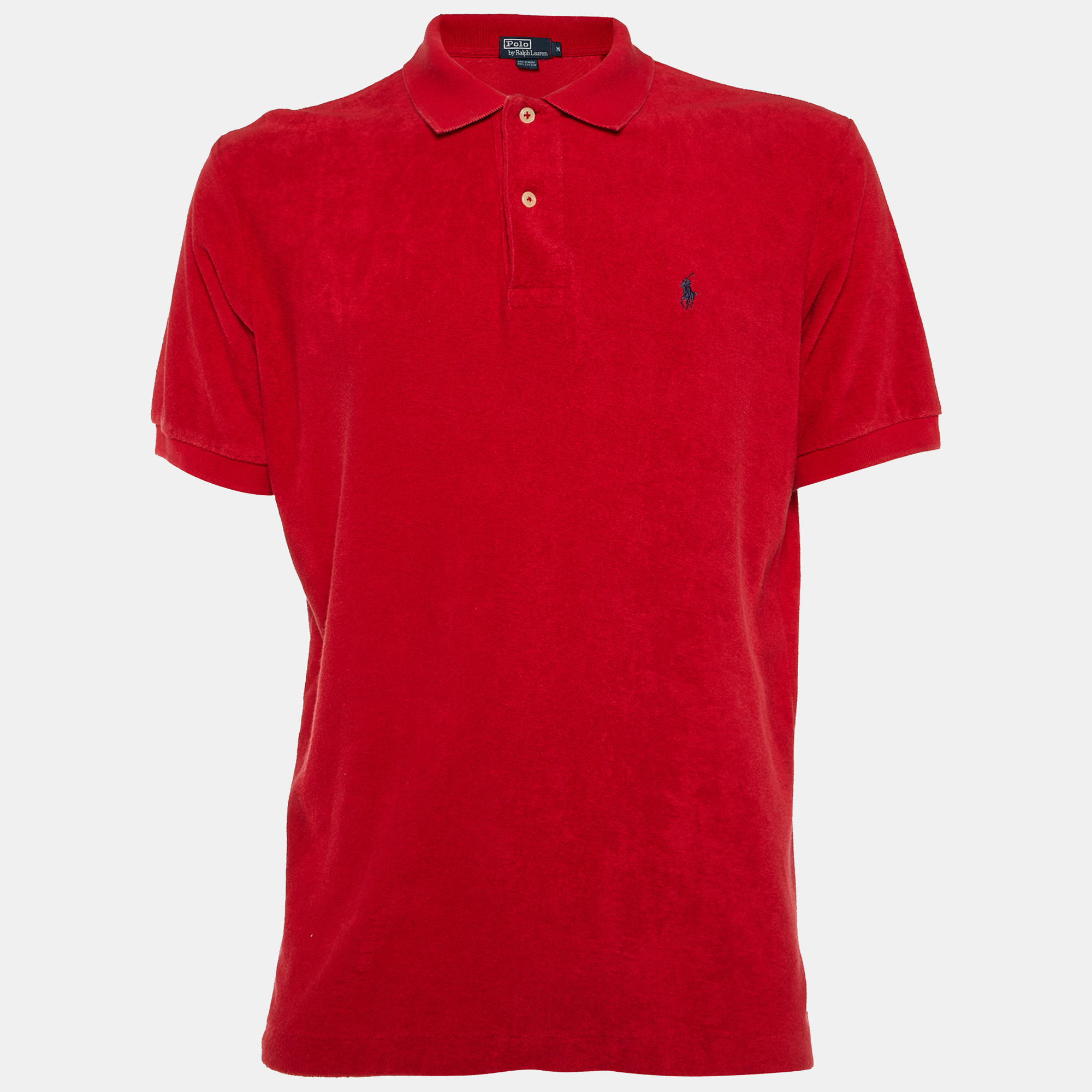 

Polo Ralph Lauren Red Cotton Polo T-Shirt M