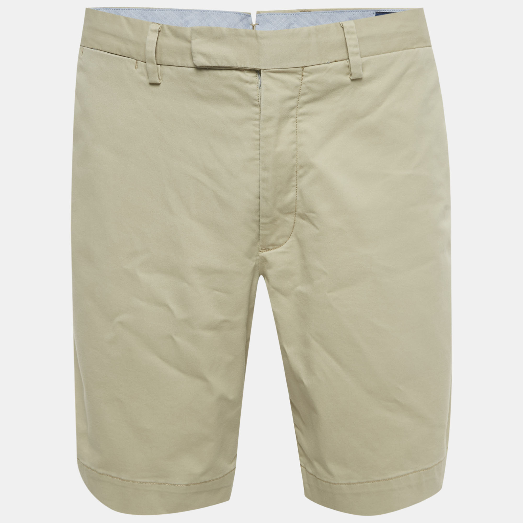 

Polo Ralph Lauren Beige Cotton Stretch Slim Fit Shorts M