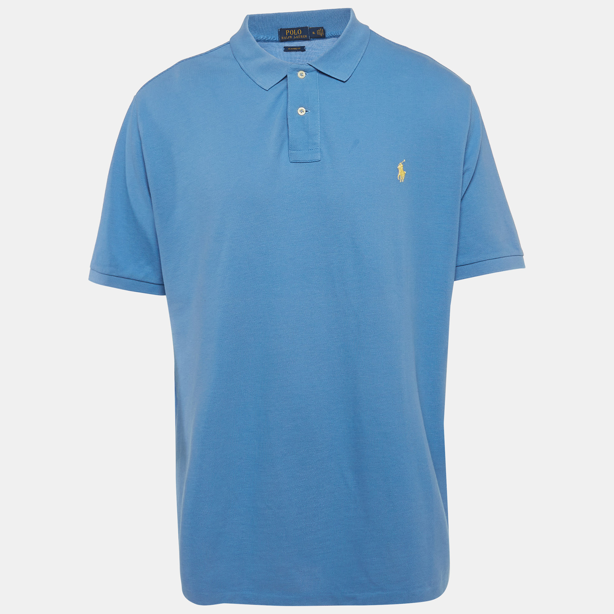 

Polo Ralph Lauren Blue Cotton Pique Polo T-Shirt XL