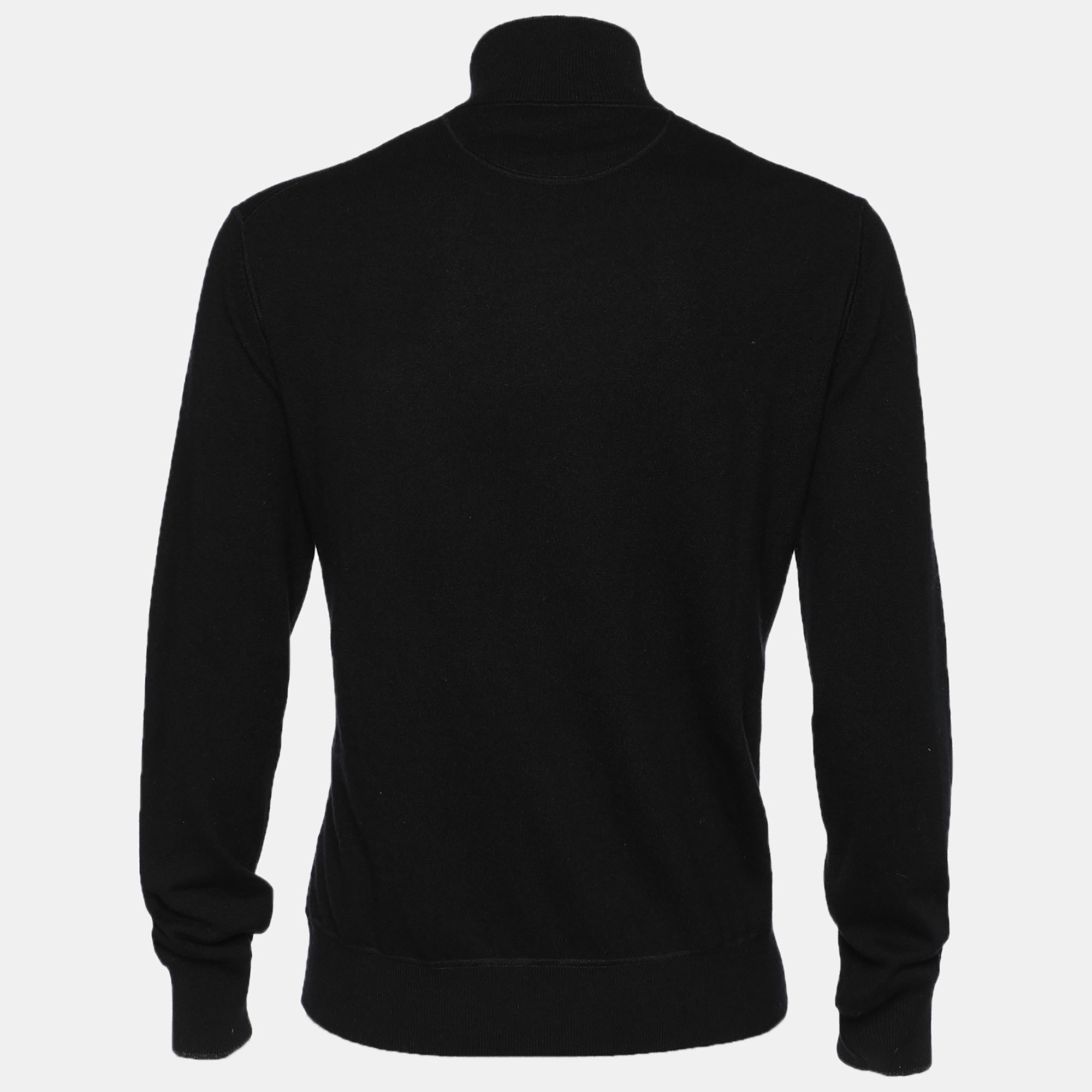 

Polo Ralph Lauren Black Cashmere Turtleneck Long Sleeve Sweater