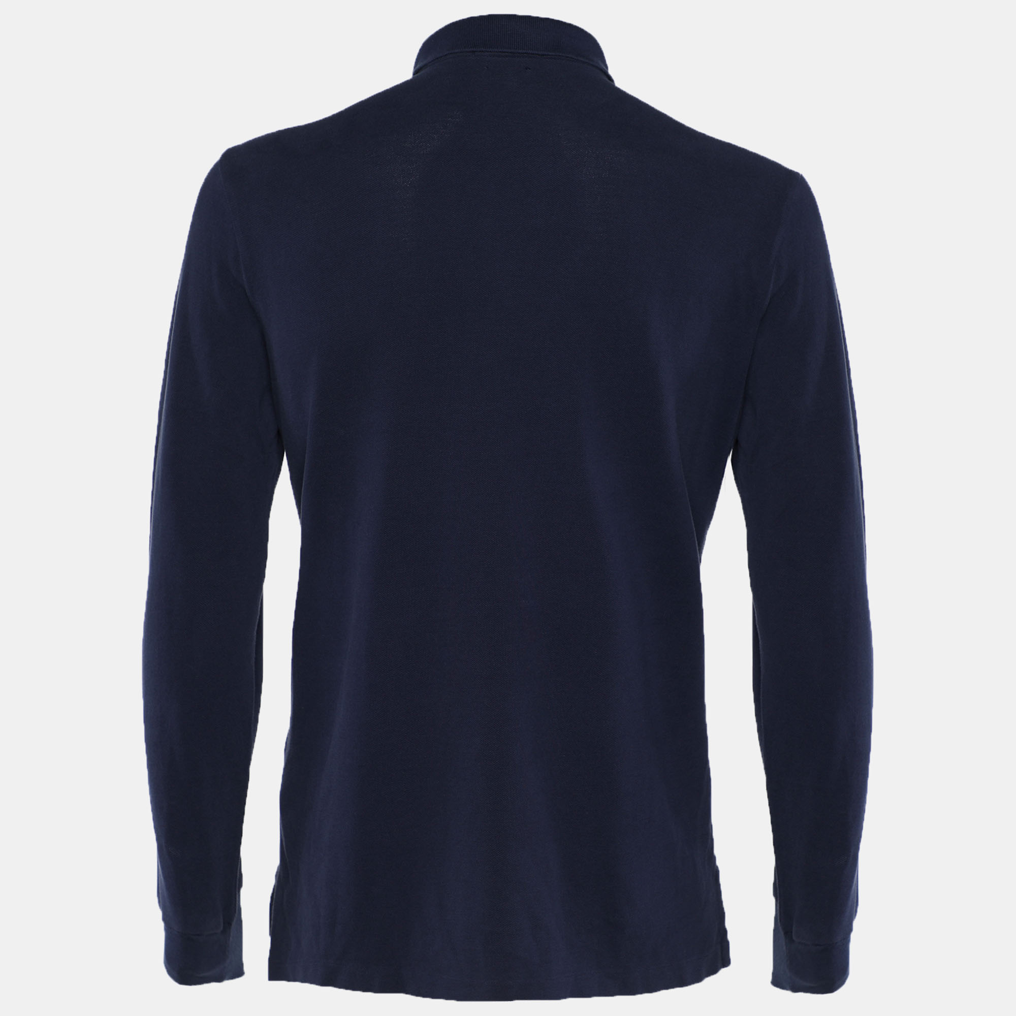 

Polo Ralph Lauren Navy Blue Cotton Polo T-Shirt