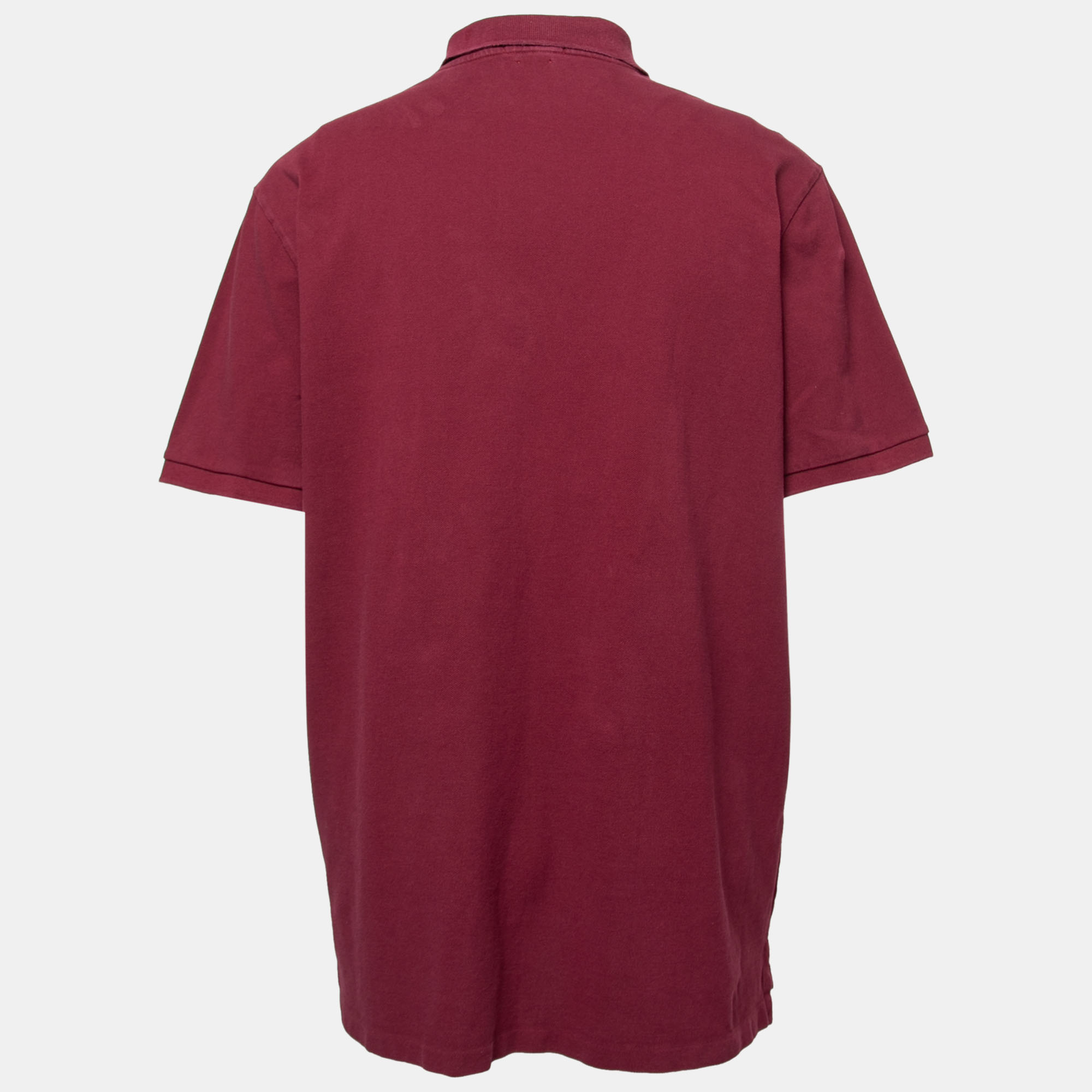 

Polo Ralph Lauren Burgundy Cotton Pique Classic Fit Polo T-Shirt