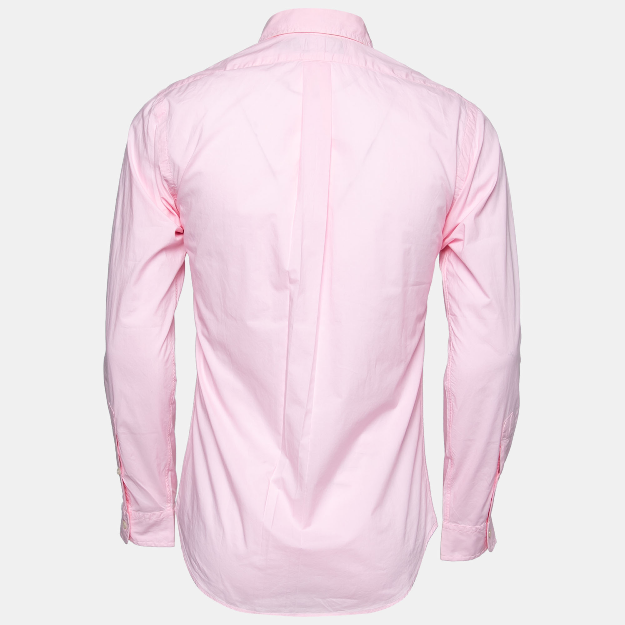 

Polo Ralph Lauren Pink Cotton Button Front Shirt