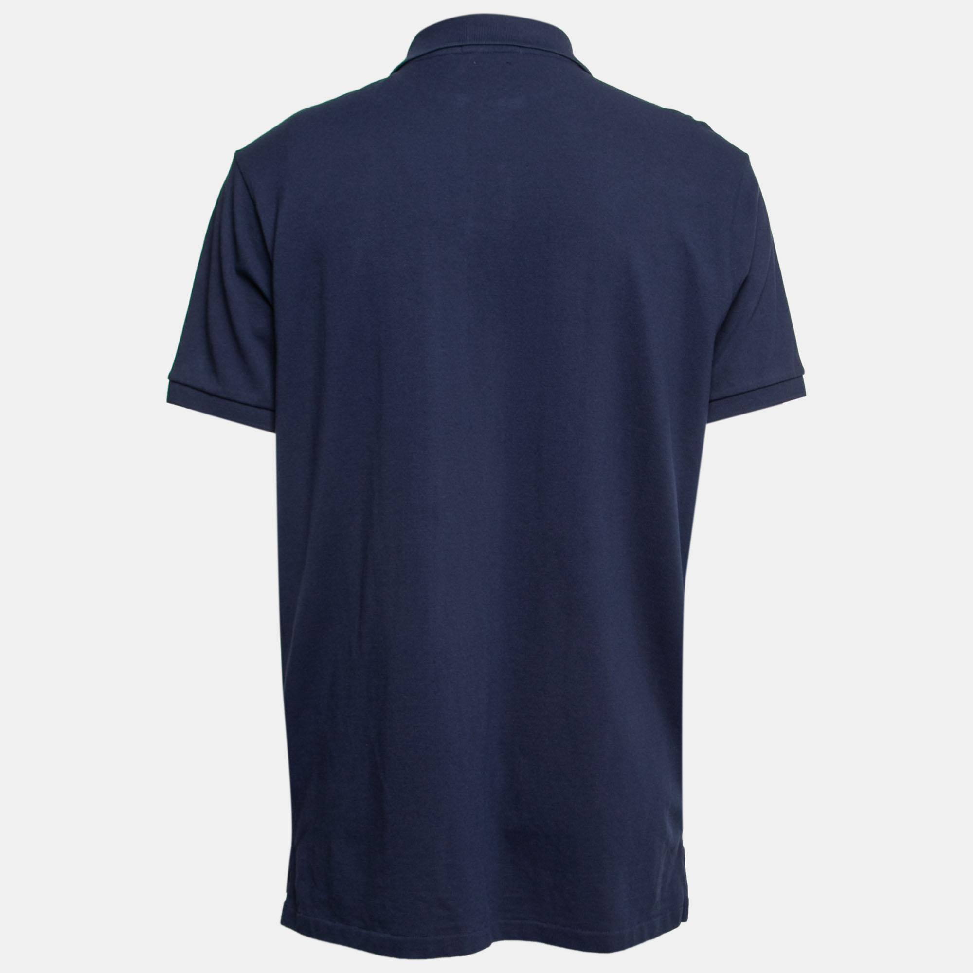 

Polo Ralph Lauren Navy Blue Logo Embroidered Polo T-Shirt