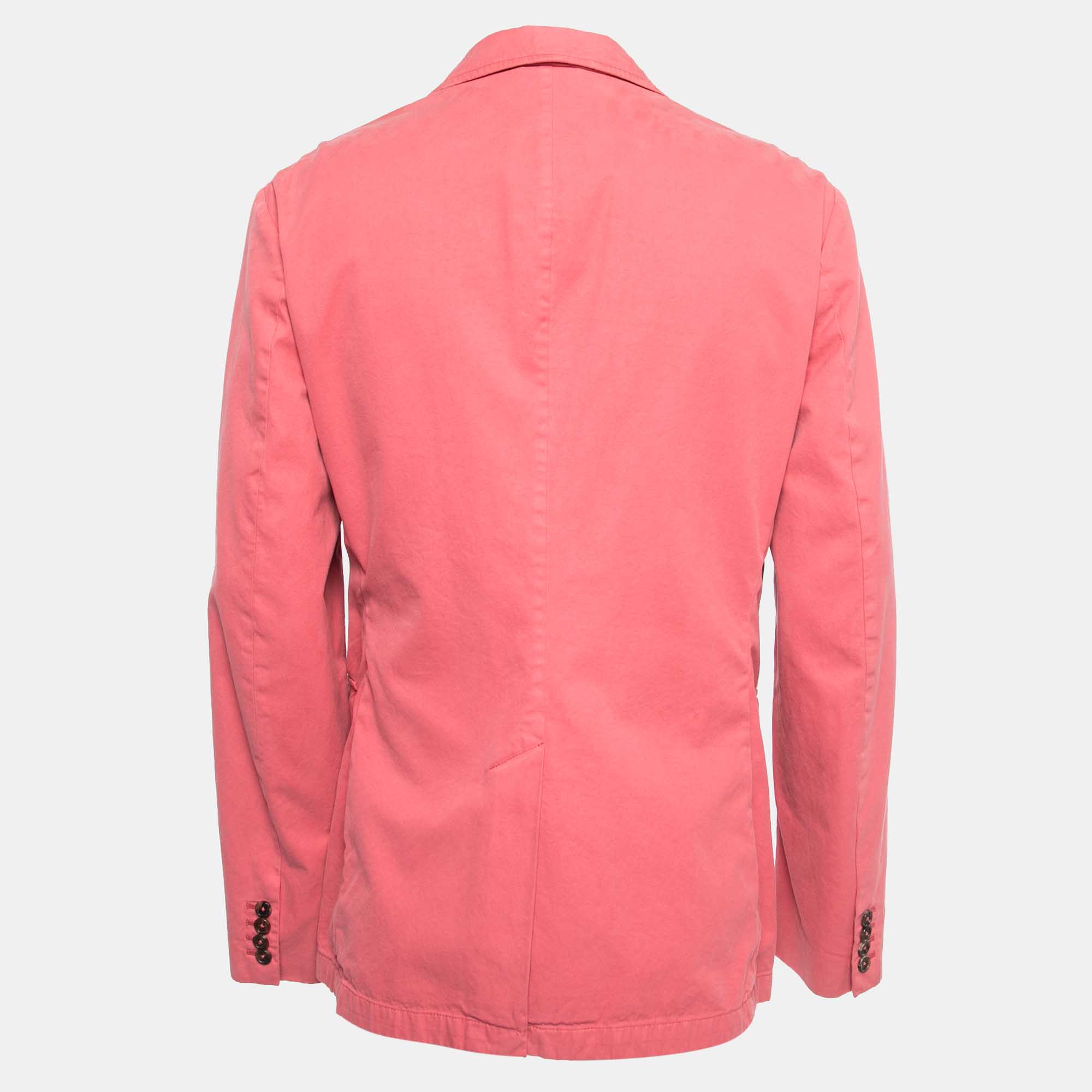 

Polo Ralph Lauren Pink Cotton Single Breasted Sport Jacket