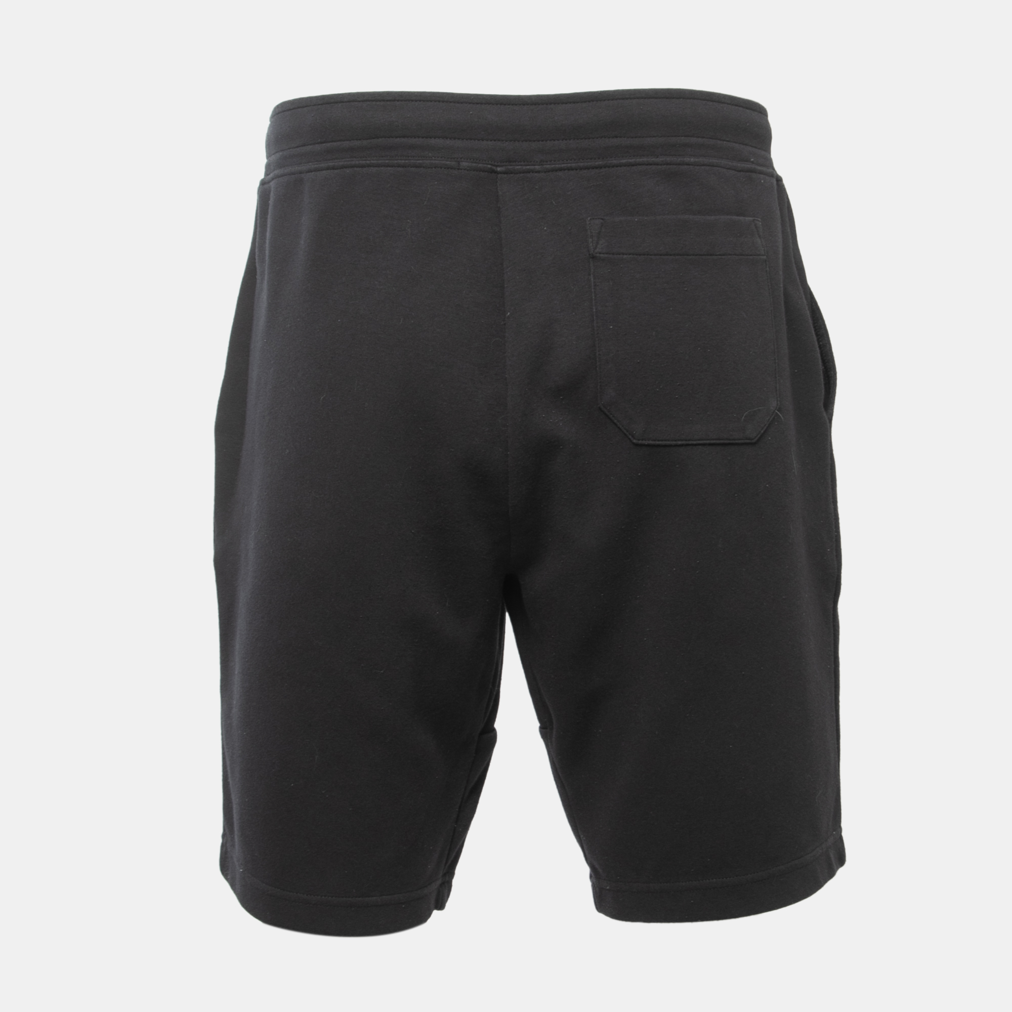 

Polo Ralph Lauren Black Logo Embroidered Knit Drawstring Shorts