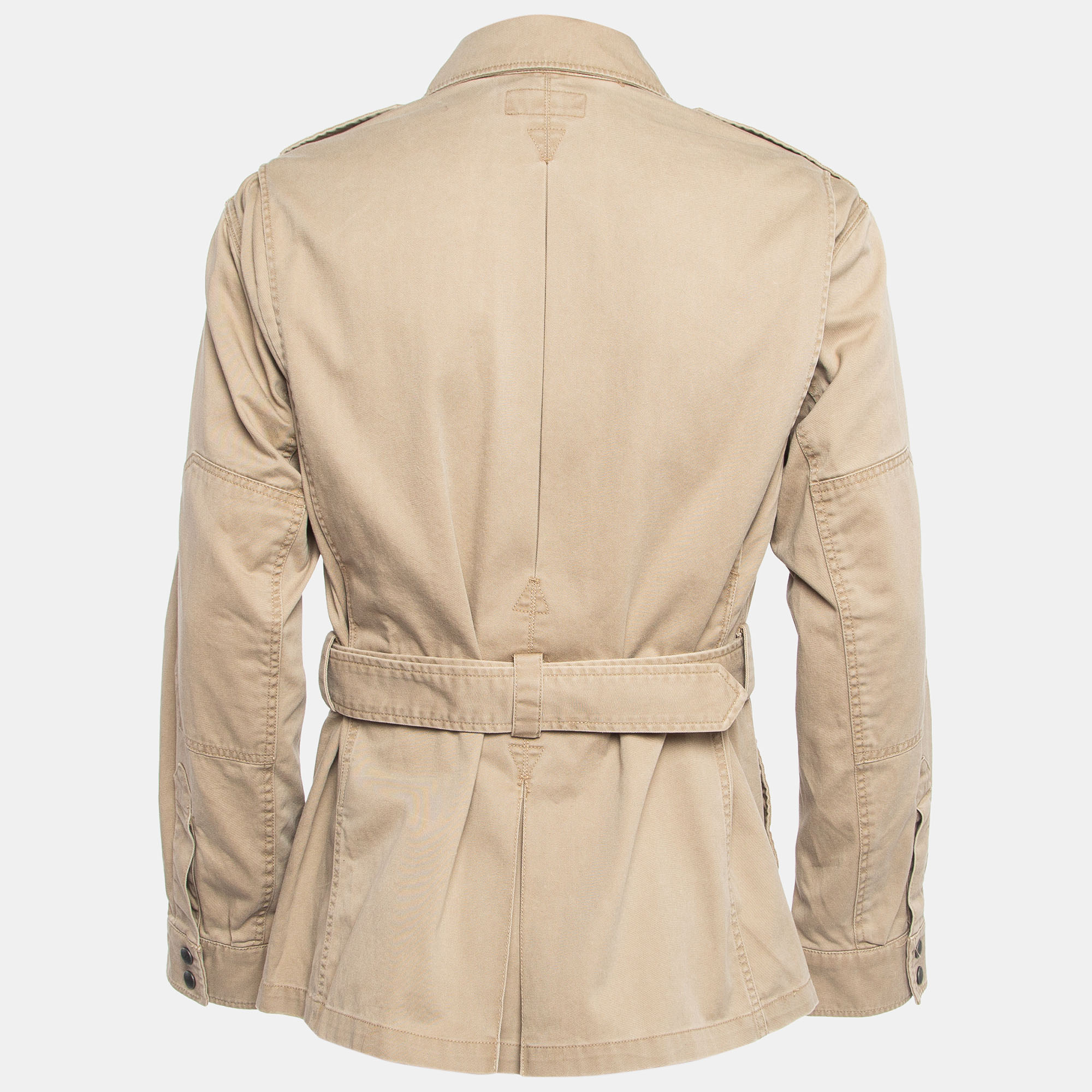 

Polo Ralph Lauren Brown Cotton Belted Paratrooper Jacket