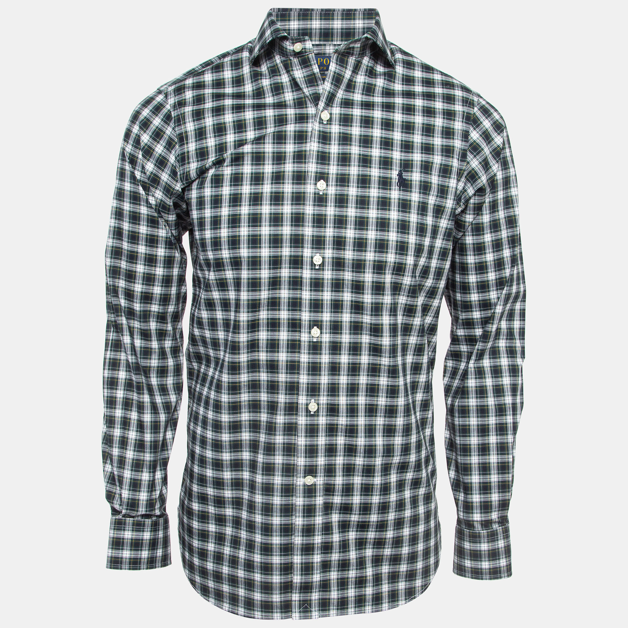 

Polo Ralph Lauren Green Checked Cotton Long Sleeve Shirt