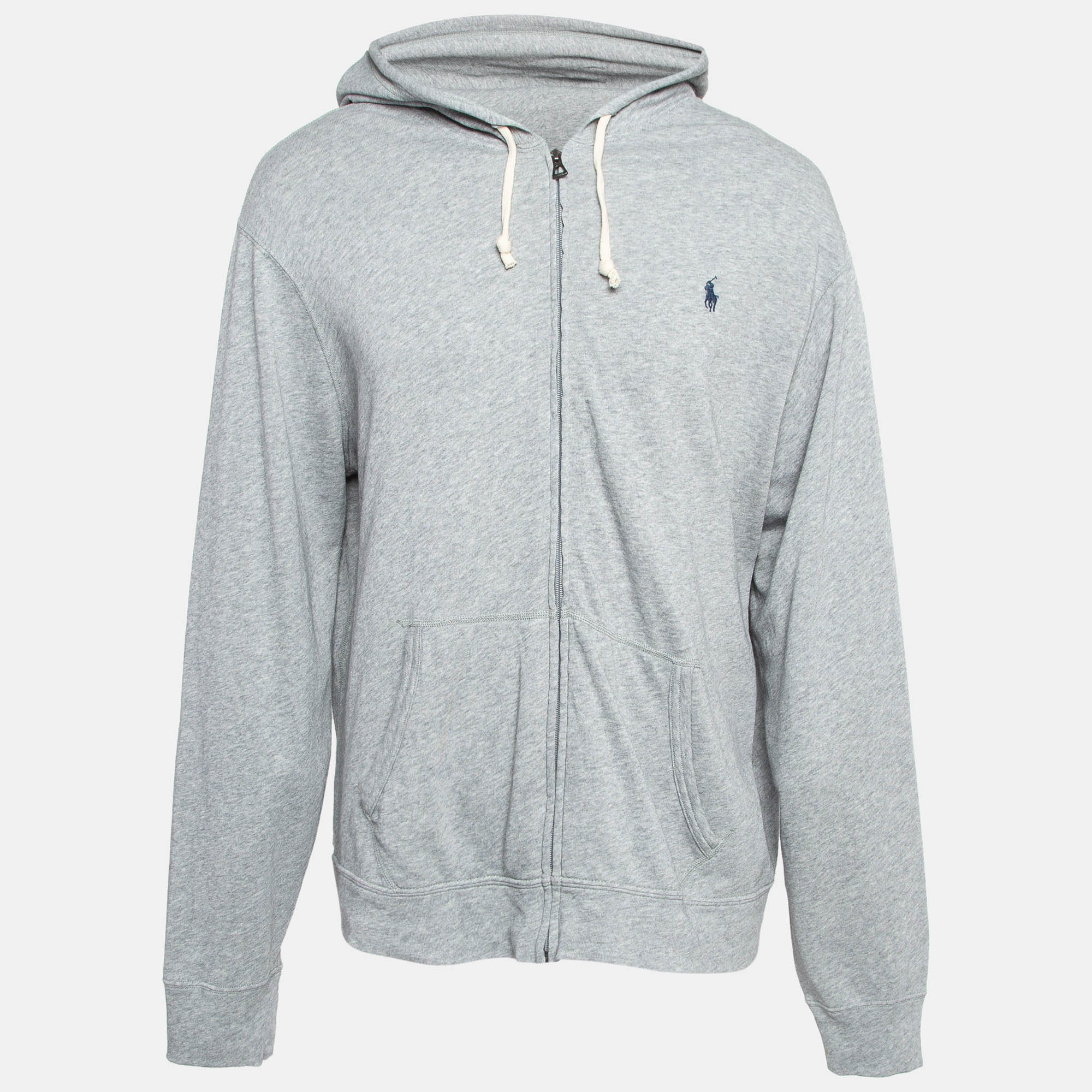This hoodie is all about sporting a classy and comfy style. It is tailored from soft fabric which is highlighted with signature accents.