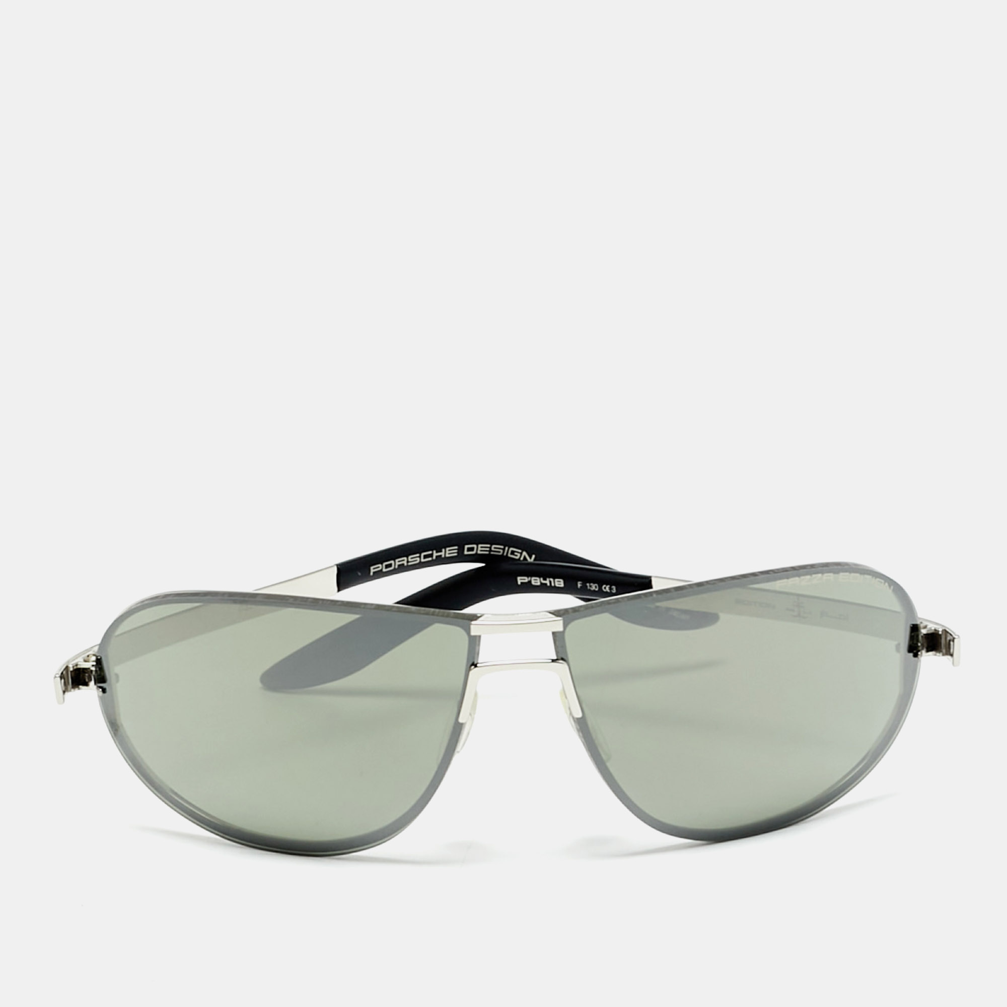

Porsche Design Black P'8148 Fazza Edition 0324/1982 Aviator Sunglasses