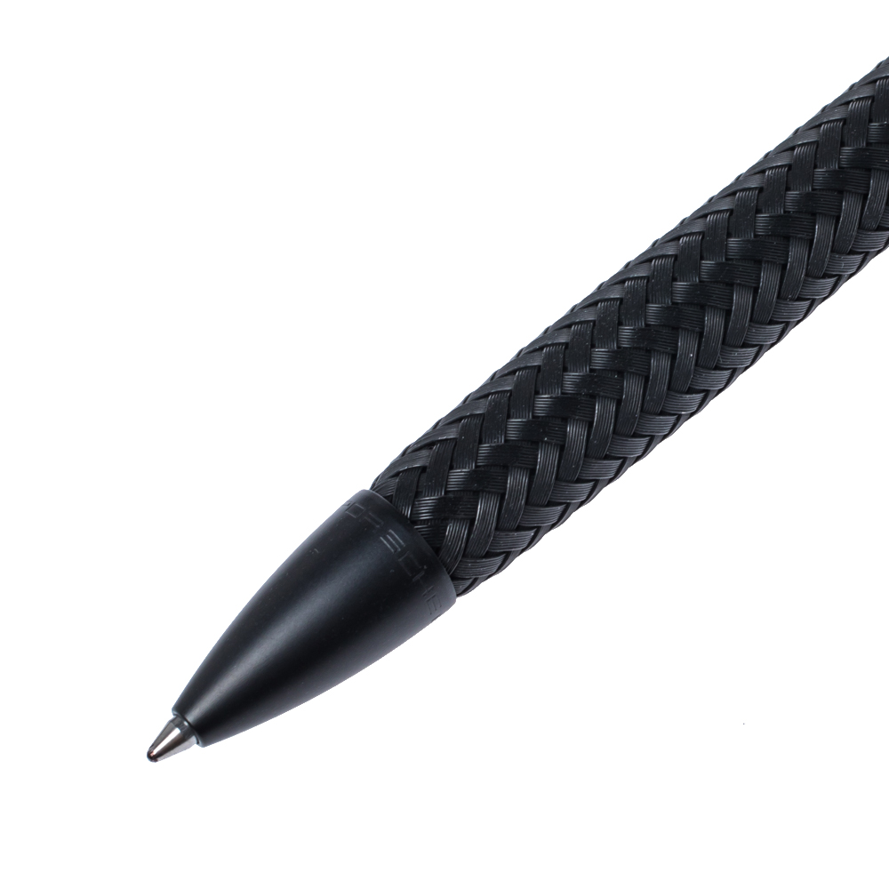 

Porsche Design Matte Black Woven Tec Flex P3110 Ballpoint Pen