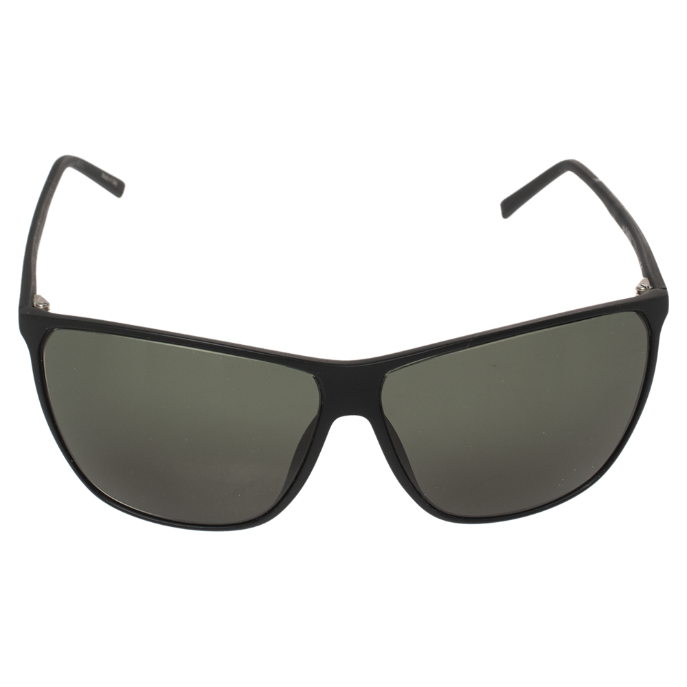

Porsche Design Black Acetate P8612 Square Sunglasses